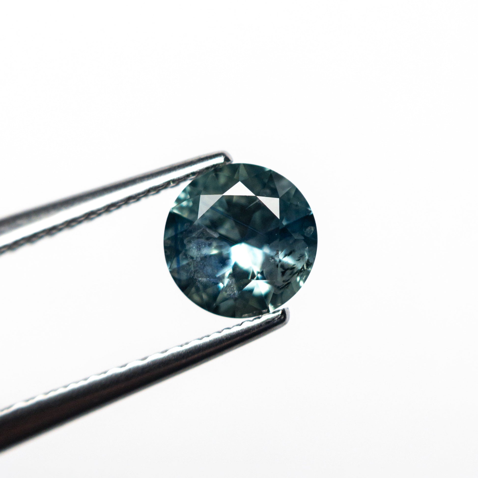 0.94カラット 6.11x6.03x3.46mm ラウンドブリリアントサファイア 26524-14