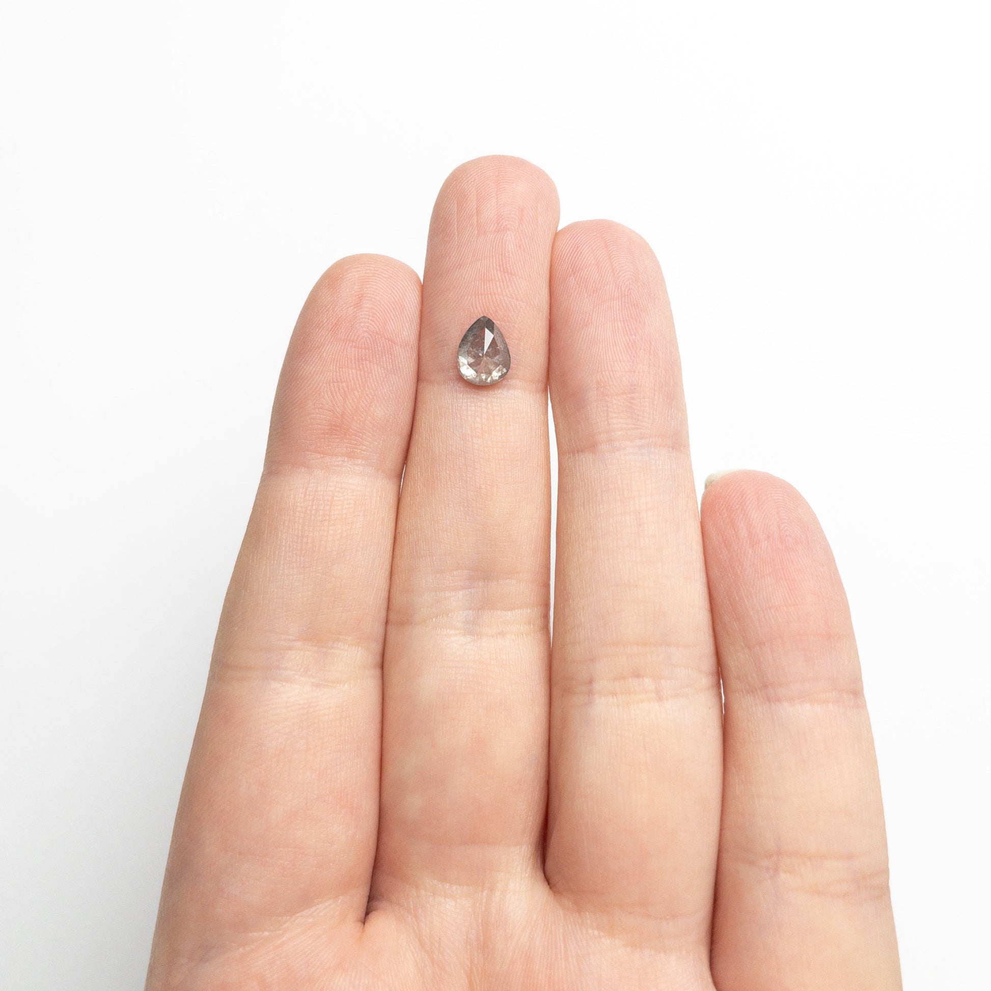 1.10カラット 7.39x5.77x3.51mm ペアシェイプ ダブルカット 26785-05