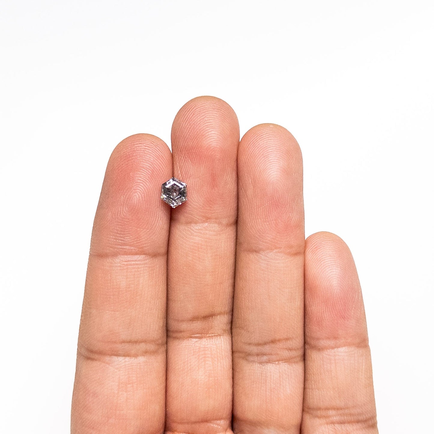 1.13カラット 6.65x5.52x4.06mm ヘキサゴンステップカット 🇨🇦 26872-01
