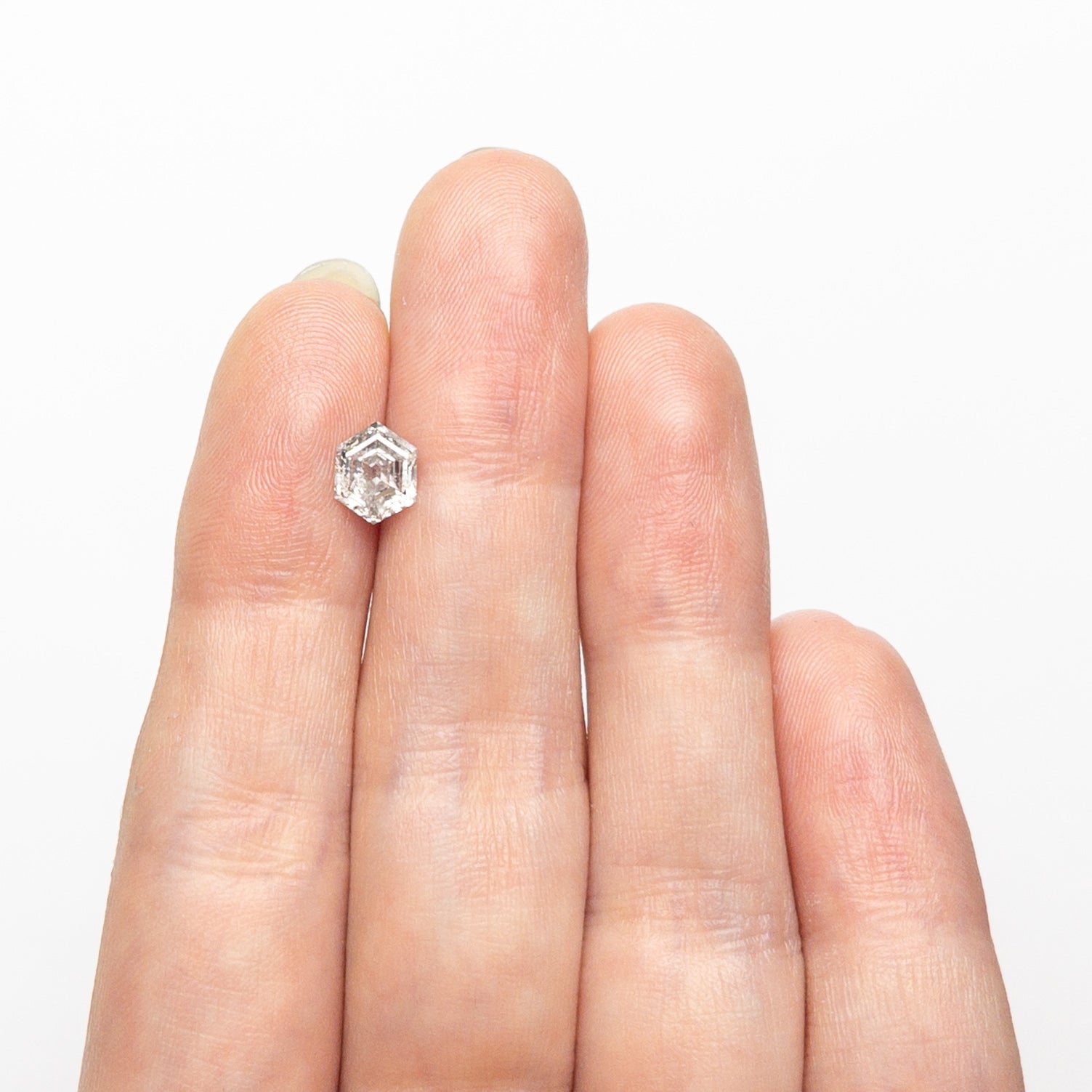 1.10ct 7.09x5.60x3.65mm ヘキサゴンステップカット 🇨🇦 26884-01