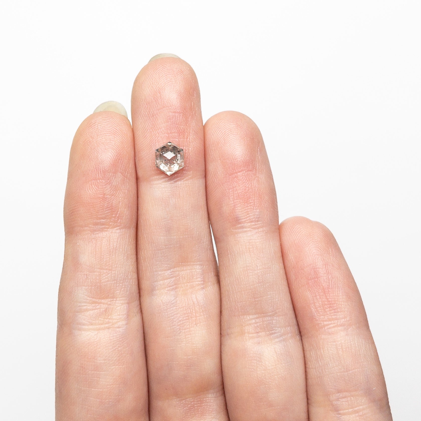 0.88ct 6.46x5.40x3.40mm ヘキサゴン ステップカット 🇨🇦 26902-01