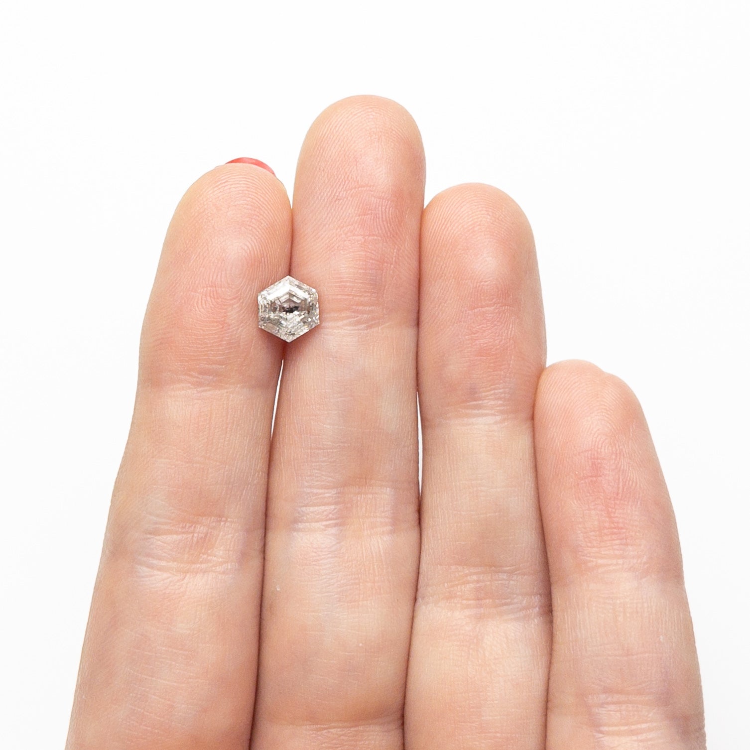 1.29カラット 6.95x5.84x4.03mm ヘキサゴン ステップカット 🇨🇦 26943-01