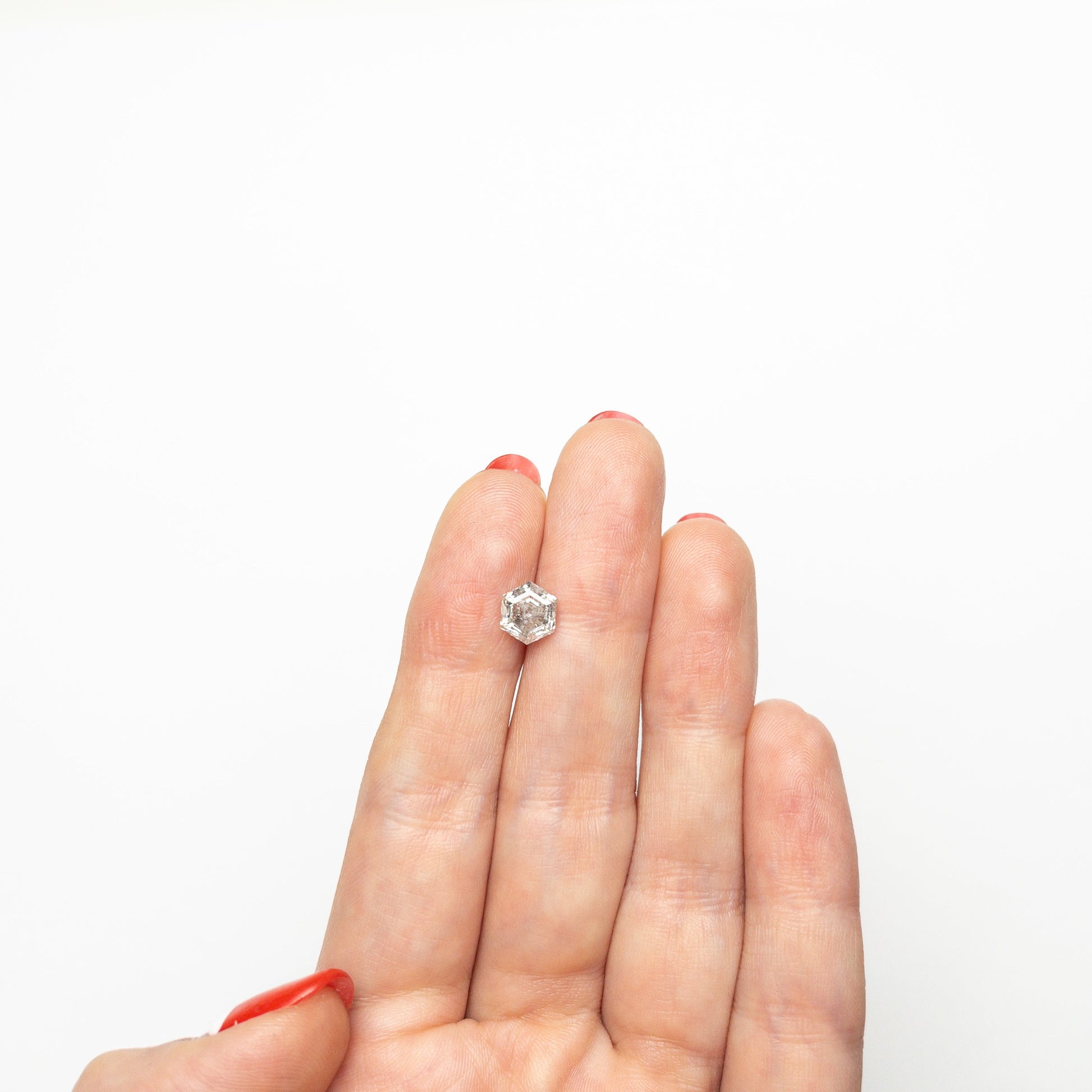 1.41カラット 7.23x6.23x4.33mm ヘキサゴン ステップカット 🇨🇦 26958-01
