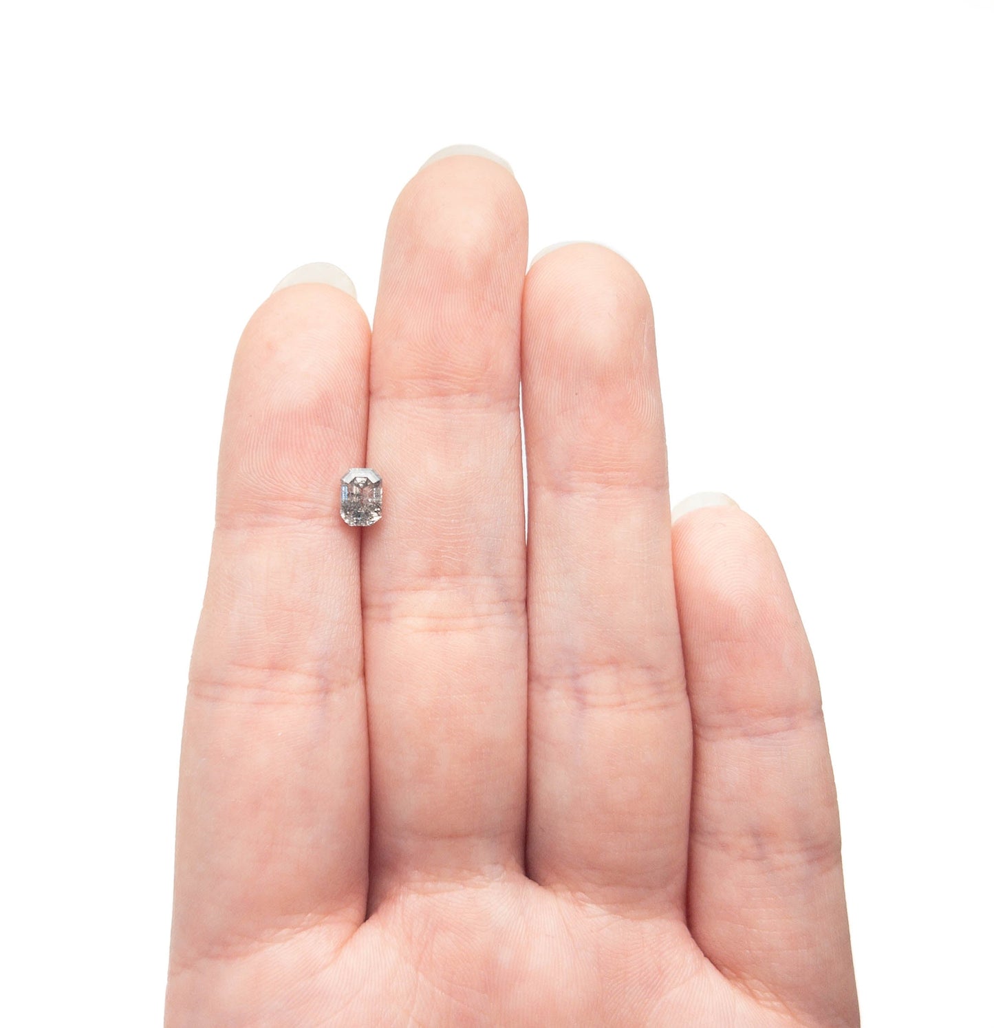 0.85ct 5.95x4.34x3.34mm カットコーナー レクタングル ステップカット 🇨🇦 26980-01