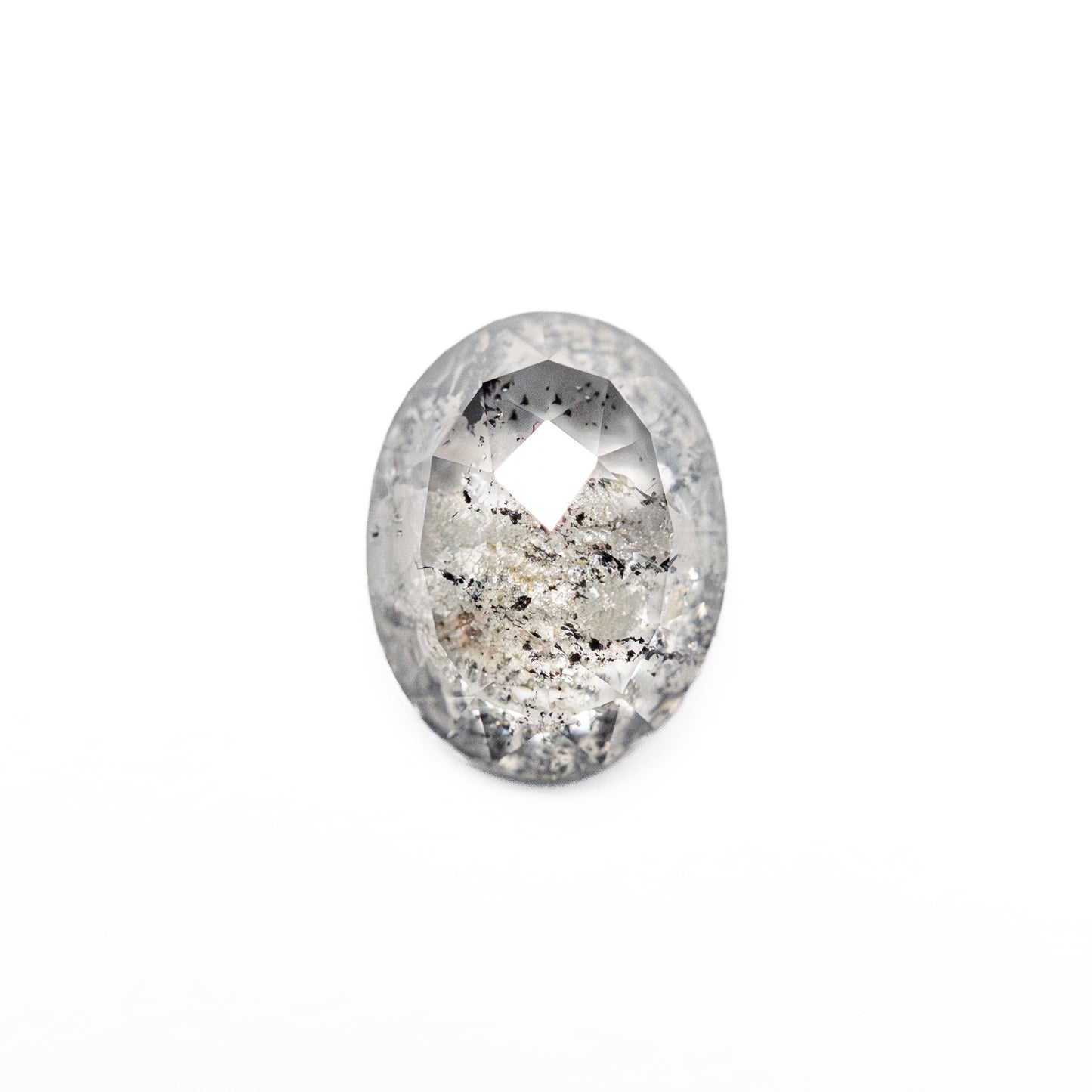 0.96カラット 7.30x5.69x2.56mm オーバル ローズカット 🇨🇦 27004-01
