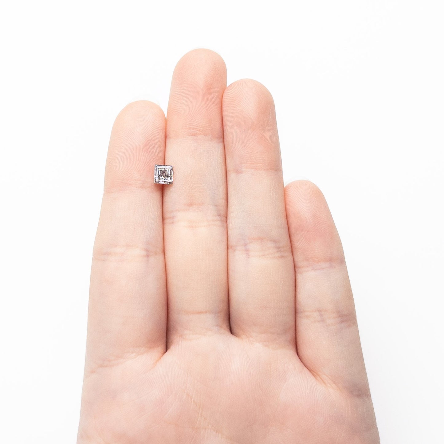 0.86ct 5.03x5.00x3.45mm カレステップカット 🇨🇦 27009-01