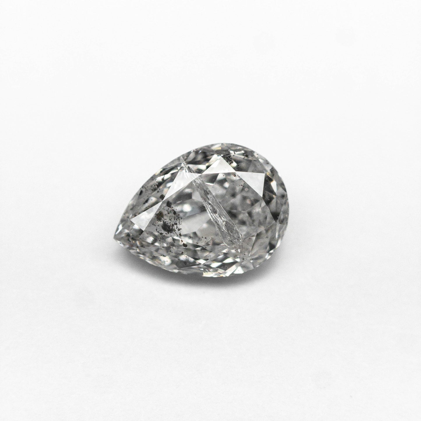 0.77カラット 6.96x5.14x2.97mm ペアシェイプ ブリリアントカット 🇨🇦 27038-01