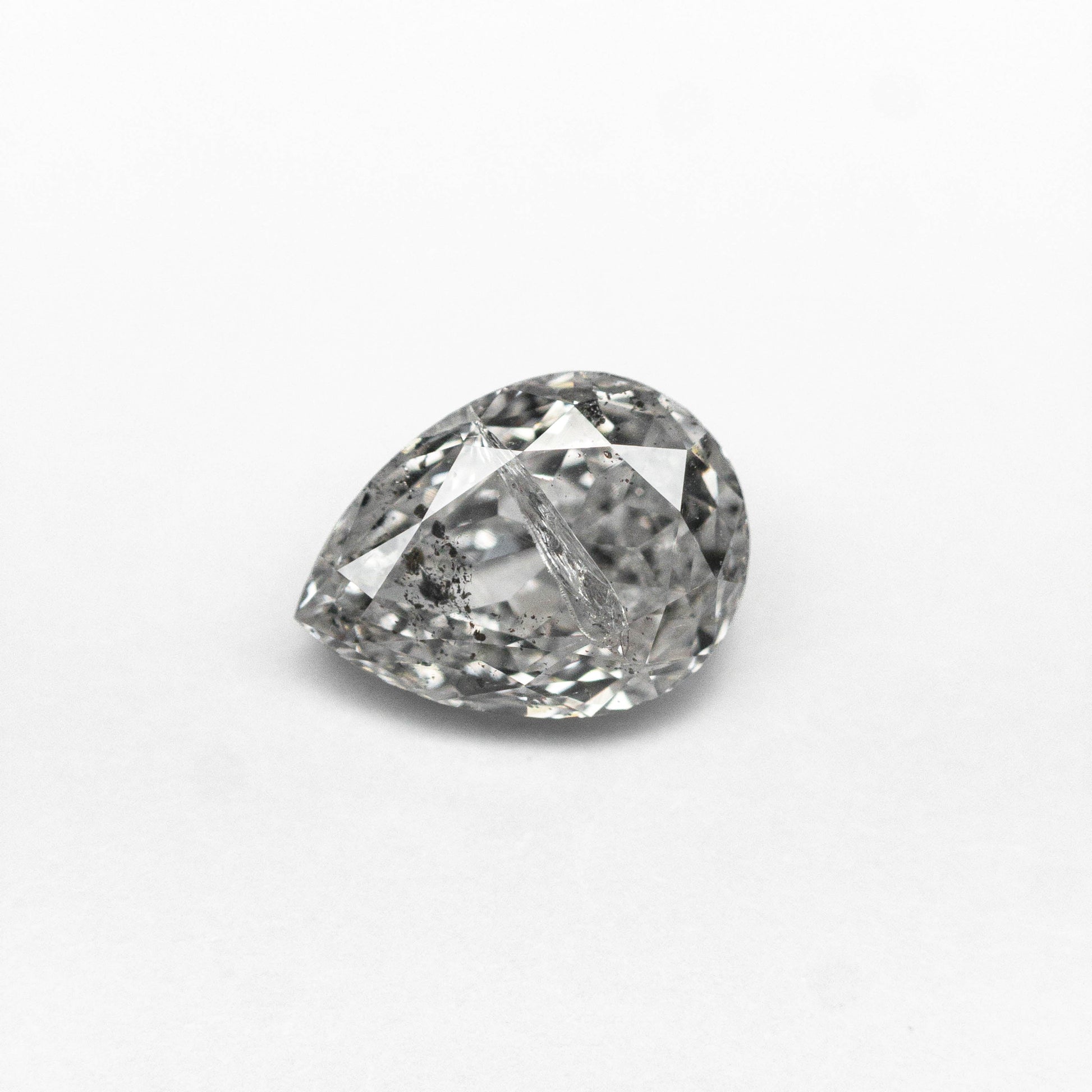 0.77カラット 6.96x5.14x2.97mm ペアシェイプ ブリリアントカット 🇨🇦 27038-01