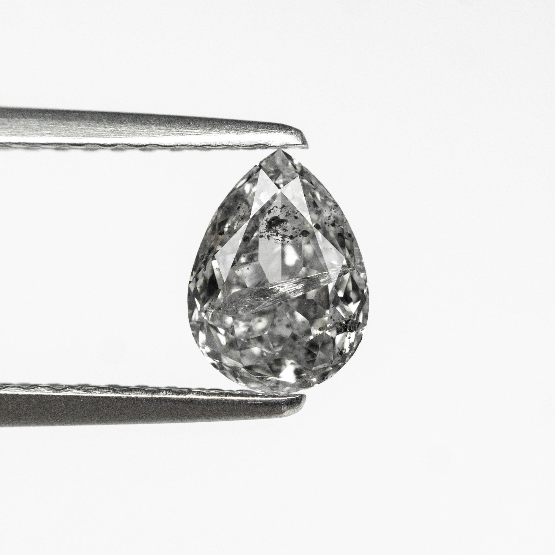 0.77カラット 6.96x5.14x2.97mm ペアシェイプ ブリリアントカット 🇨🇦 27038-01