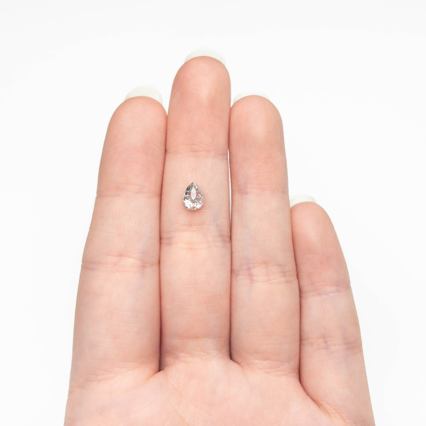 0.77カラット 6.96x5.14x2.97mm ペアシェイプ ブリリアントカット 🇨🇦 27038-01