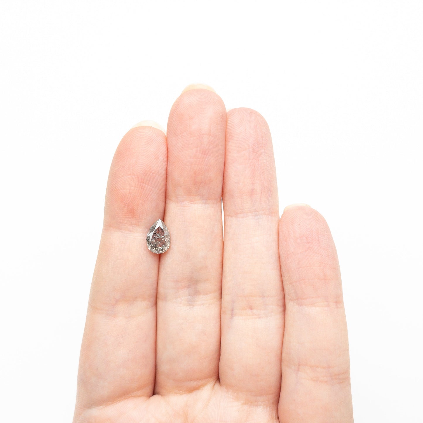 1.13カラット 8.75x6.00x2.70mm ペアシェイプ ローズカット 27225-04