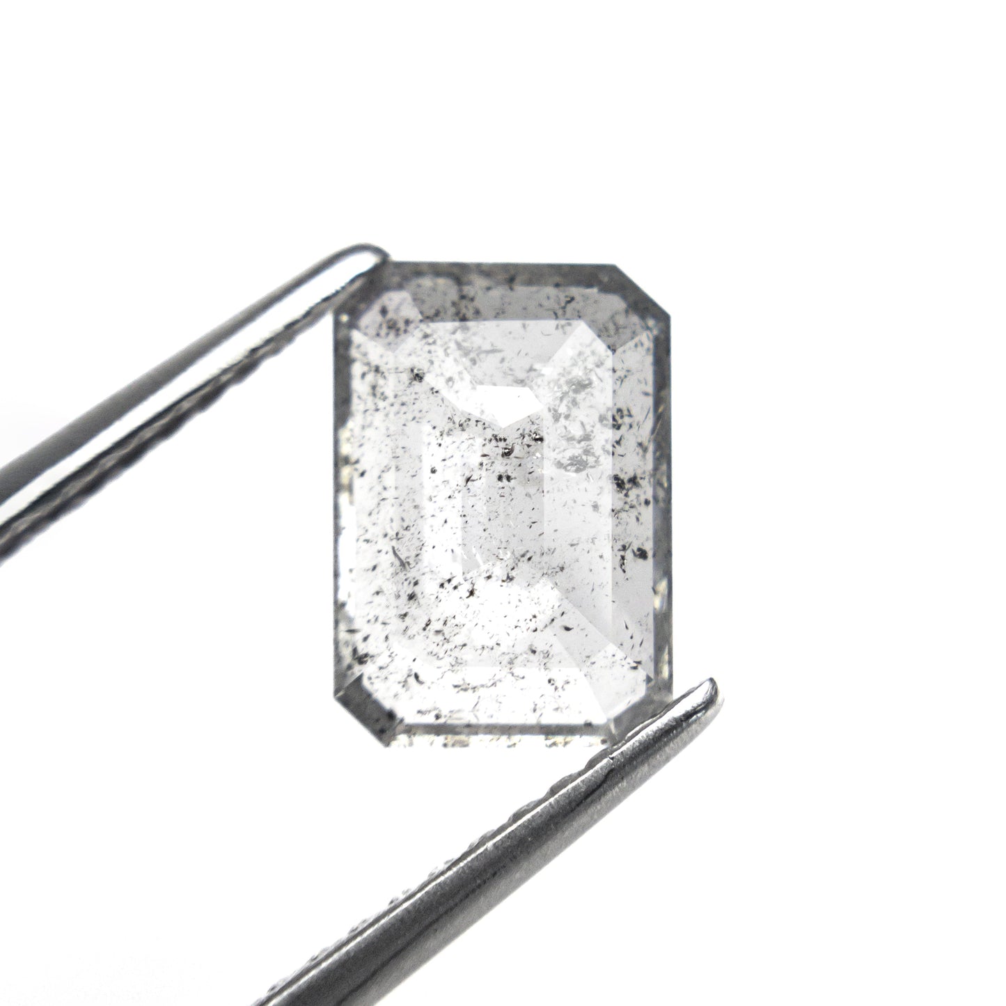 1.27カラット 9.00x6.32x1.98mm カットコーナー長方形 ローズカット 27225-26