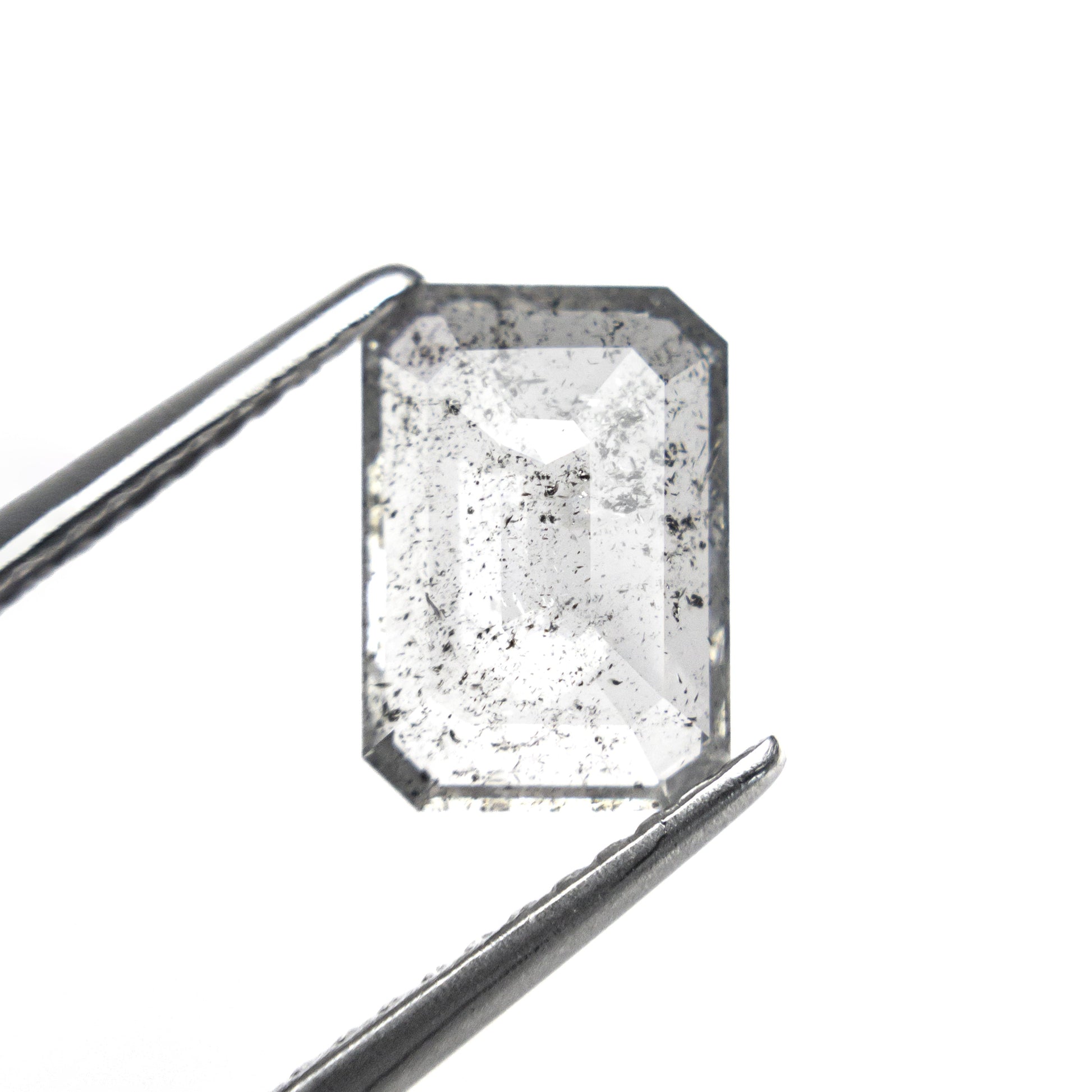 1.27カラット 9.00x6.32x1.98mm カットコーナー長方形 ローズカット 27225-26