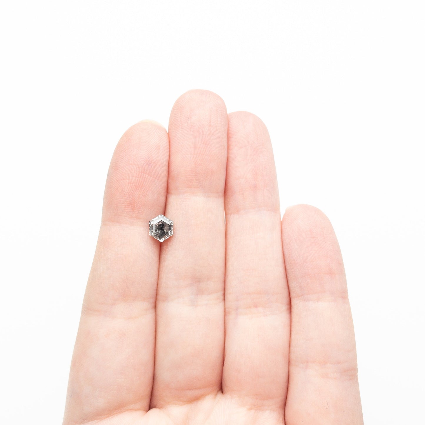 1.15カラット 6.70x5.75x3.82mm ヘキサゴン ダブルカット 🇨🇦 27300-01