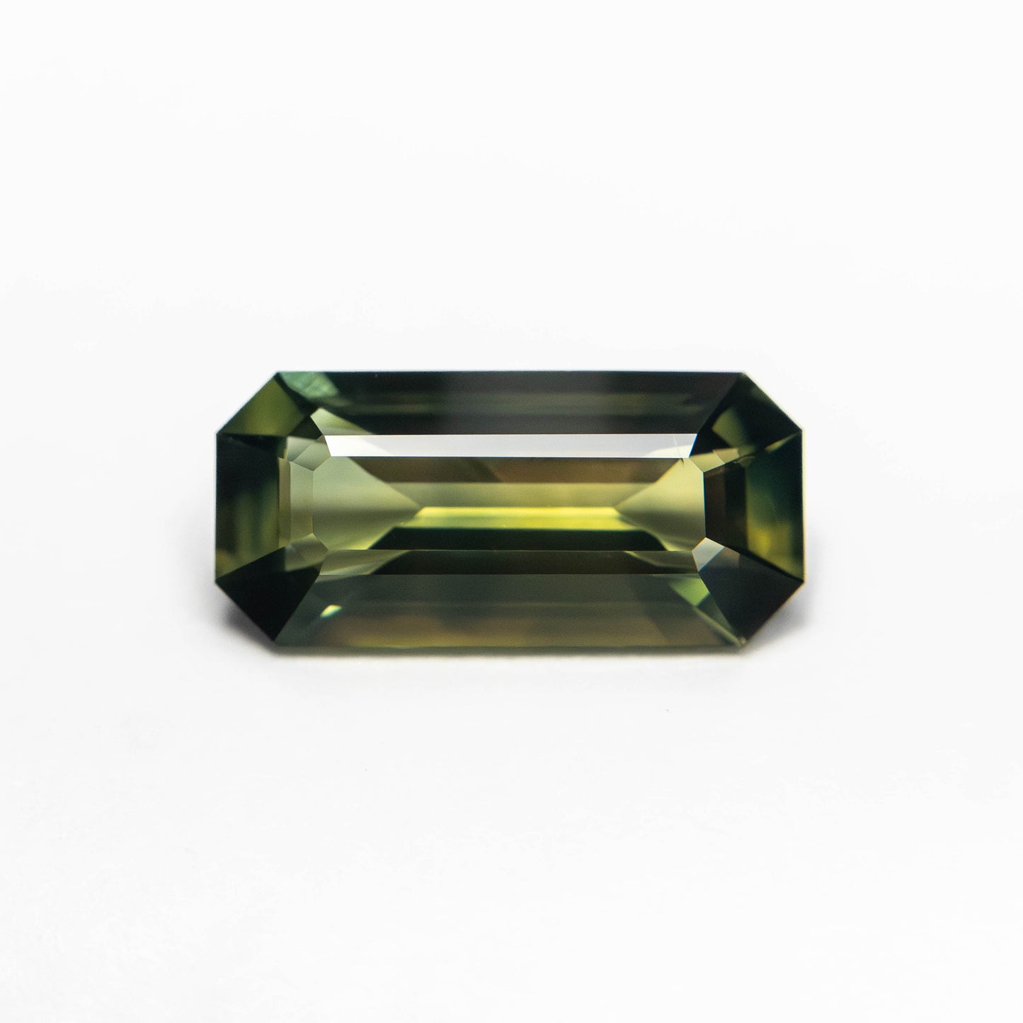 1.10ct 9.42x4.42x2.71mm コーナーカット レクタングル ステップカット サファイア 27329-01