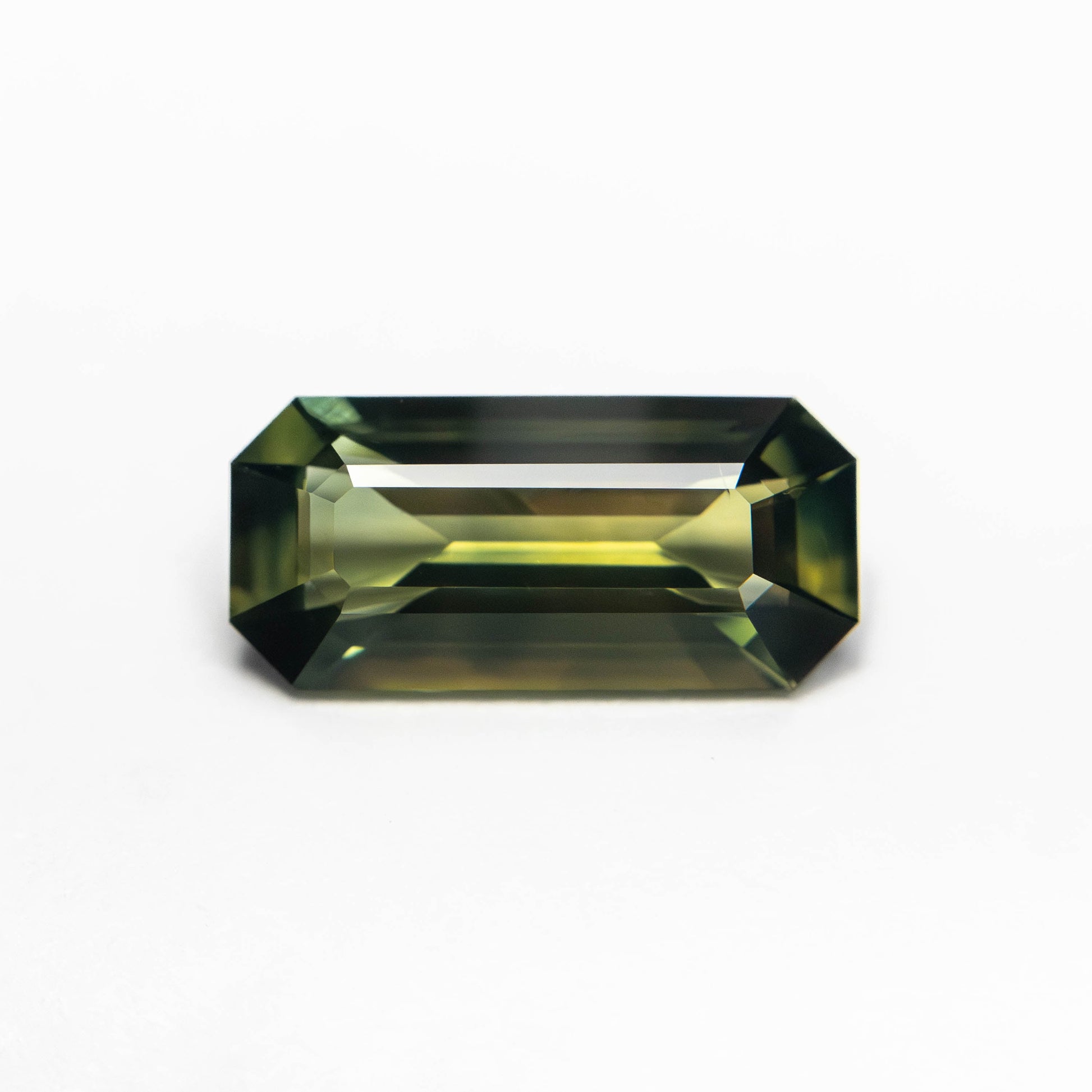1.10ct 9.42x4.42x2.71mm コーナーカット レクタングル ステップカット サファイア 27329-01