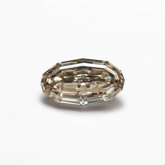 1.01ct 8.30x4.69x3.14mm SI2 C4 ジオオーバルステップカット 🇿🇦 27375-21