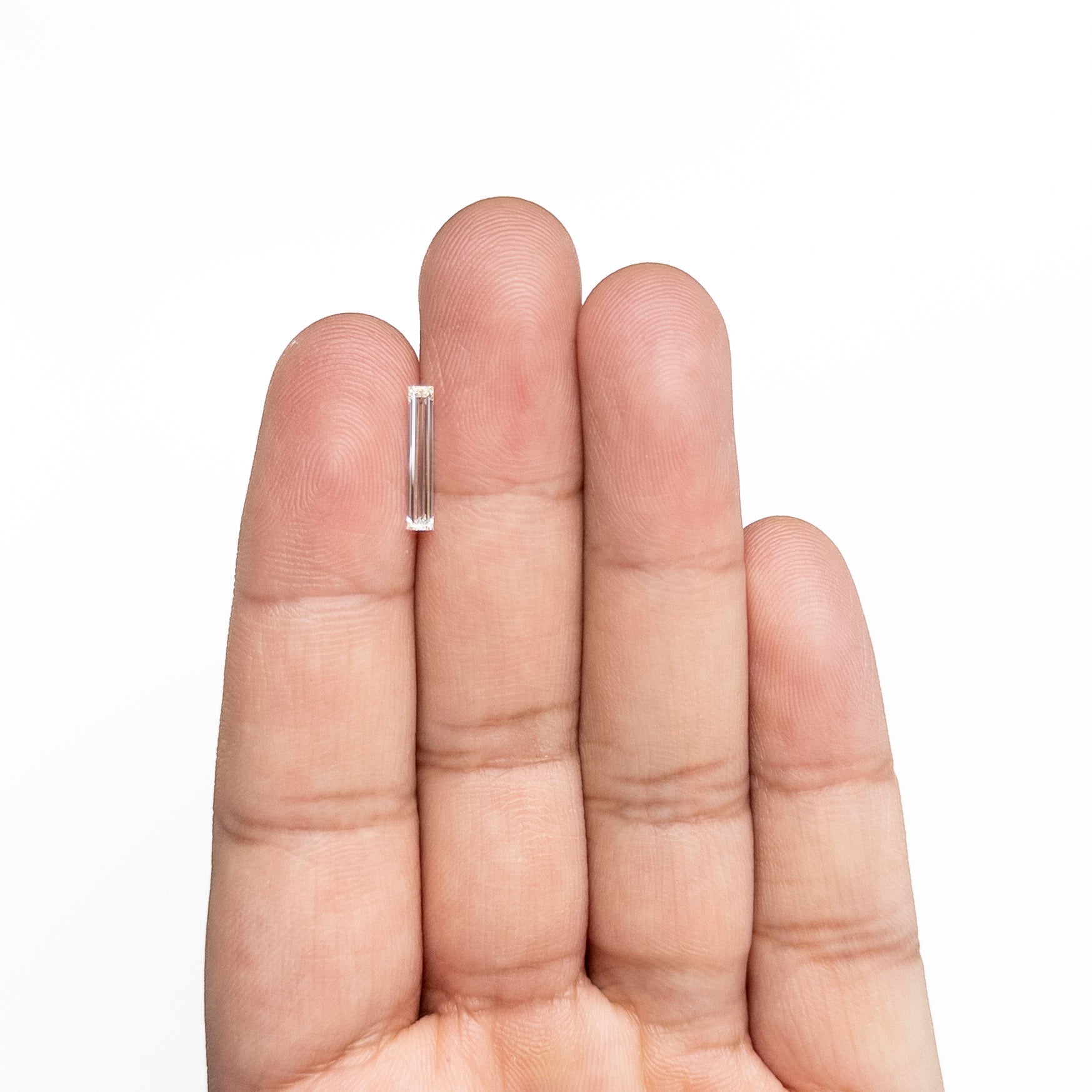 0.50ct 13.26x2.42x1.44mm VS1 J Rectangle Step Cut 27410-01