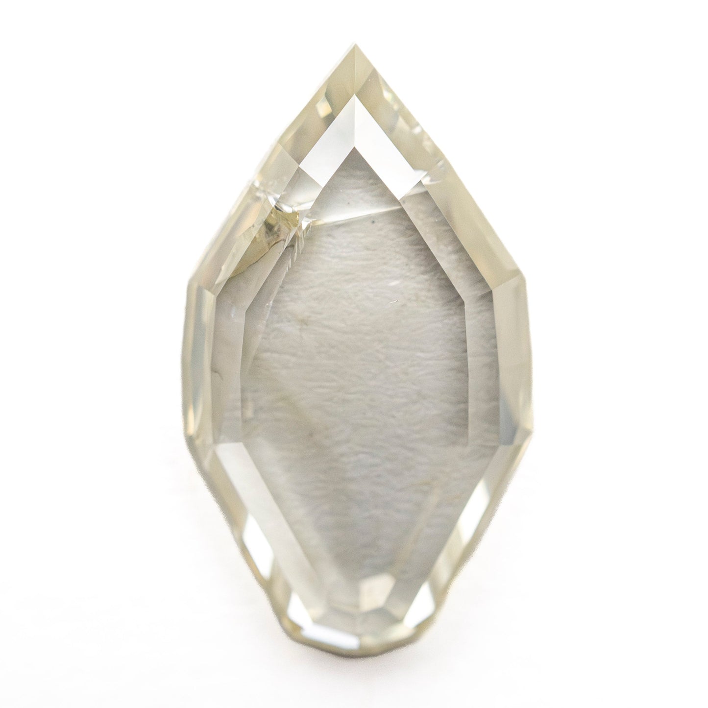 5.02カラット 17.21x9.63x3.10mm I2 OP ジオシールド ポートレートカット 27411-01