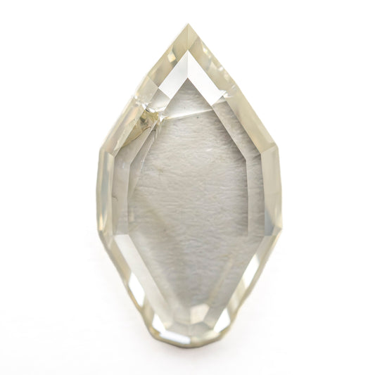 5.02カラット 17.21x9.63x3.10mm I2 OP ジオシールド ポートレートカット 27411-01