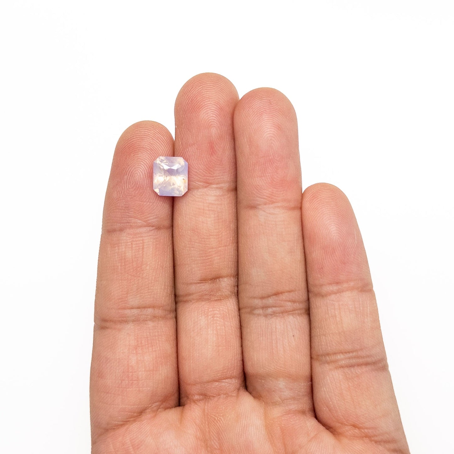 4.04ct 8.90x7.88x6.29mm Cut Corner Rectangle Step Cut Sapphire 27450-01