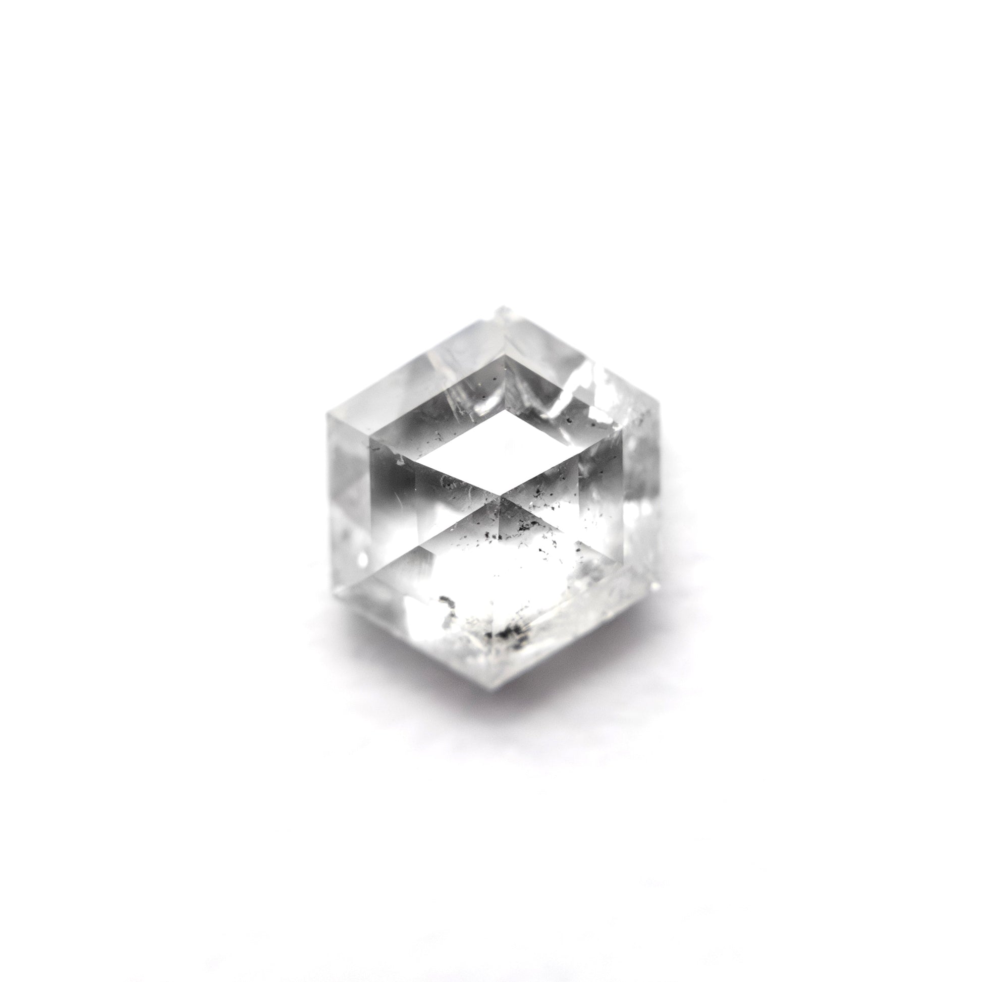 1.37ct 7.22x6.22x3.61mm ヘキサゴン ローズカット 27536-41