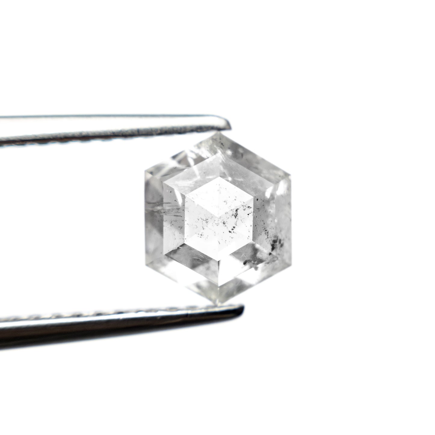 1.37ct 7.22x6.22x3.61mm ヘキサゴン ローズカット 27536-41