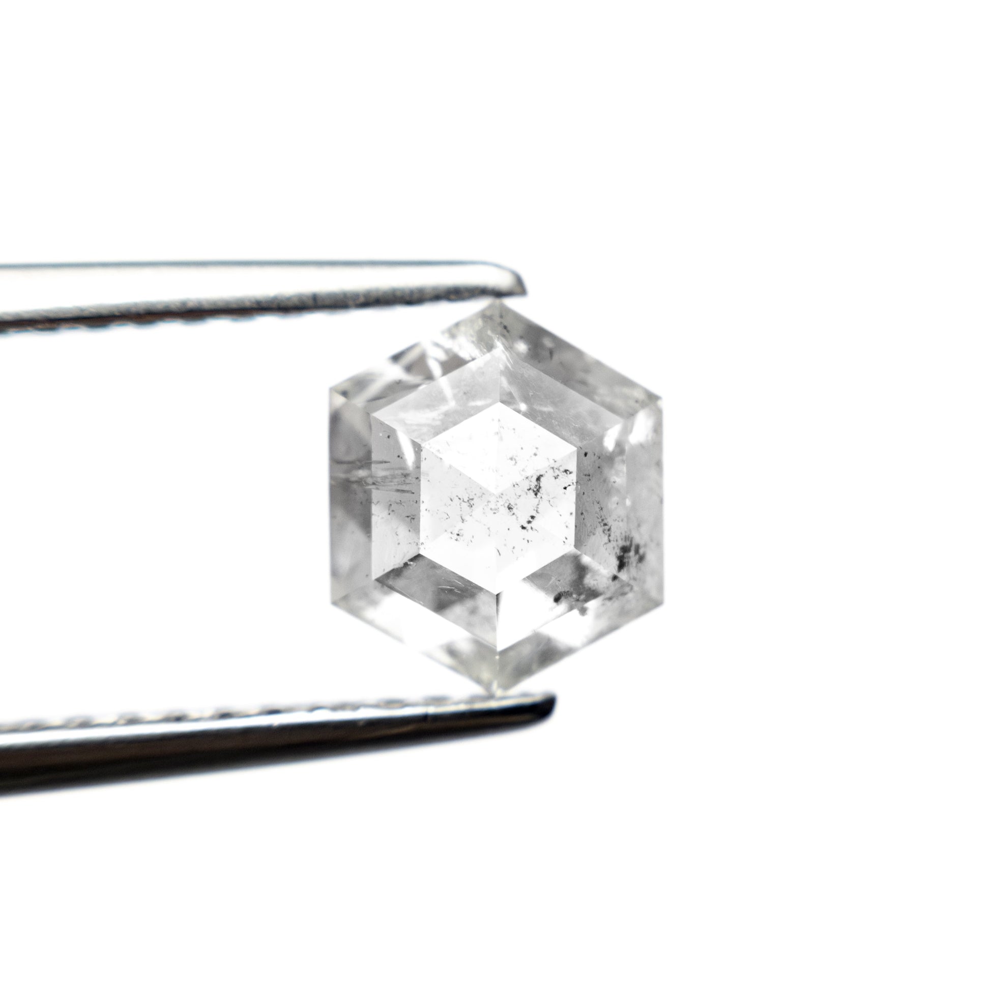 1.37ct 7.22x6.22x3.61mm ヘキサゴン ローズカット 27536-41