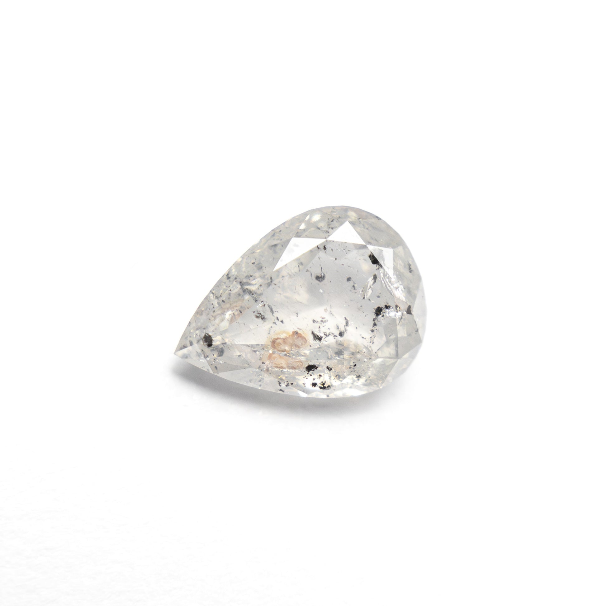 0.85ct 7.65x5.64x2.51mm Pear Rosecut 27536-54