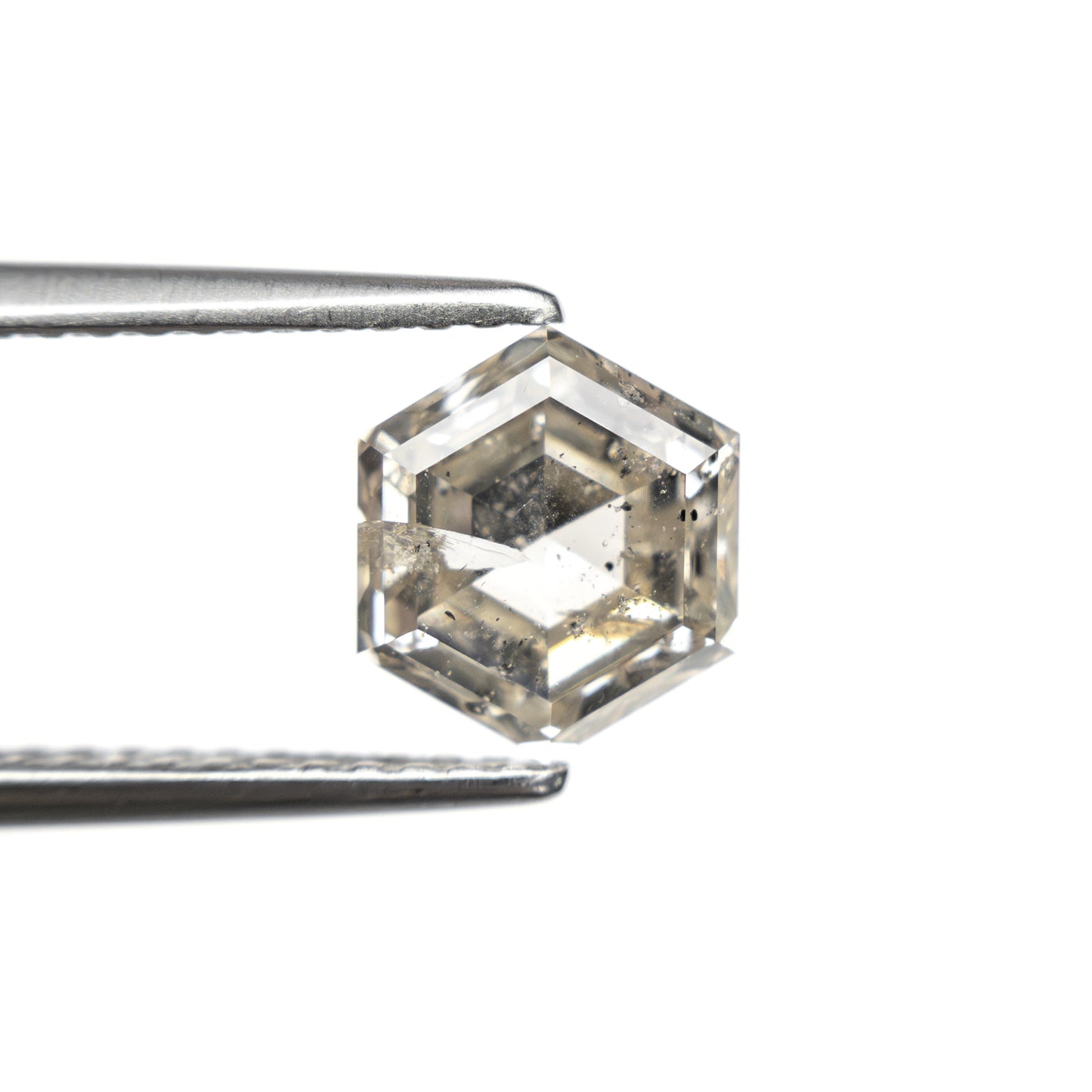 1.54ct 7.59x6.57x3.89mm ヘキサゴンローズカット 27537-06