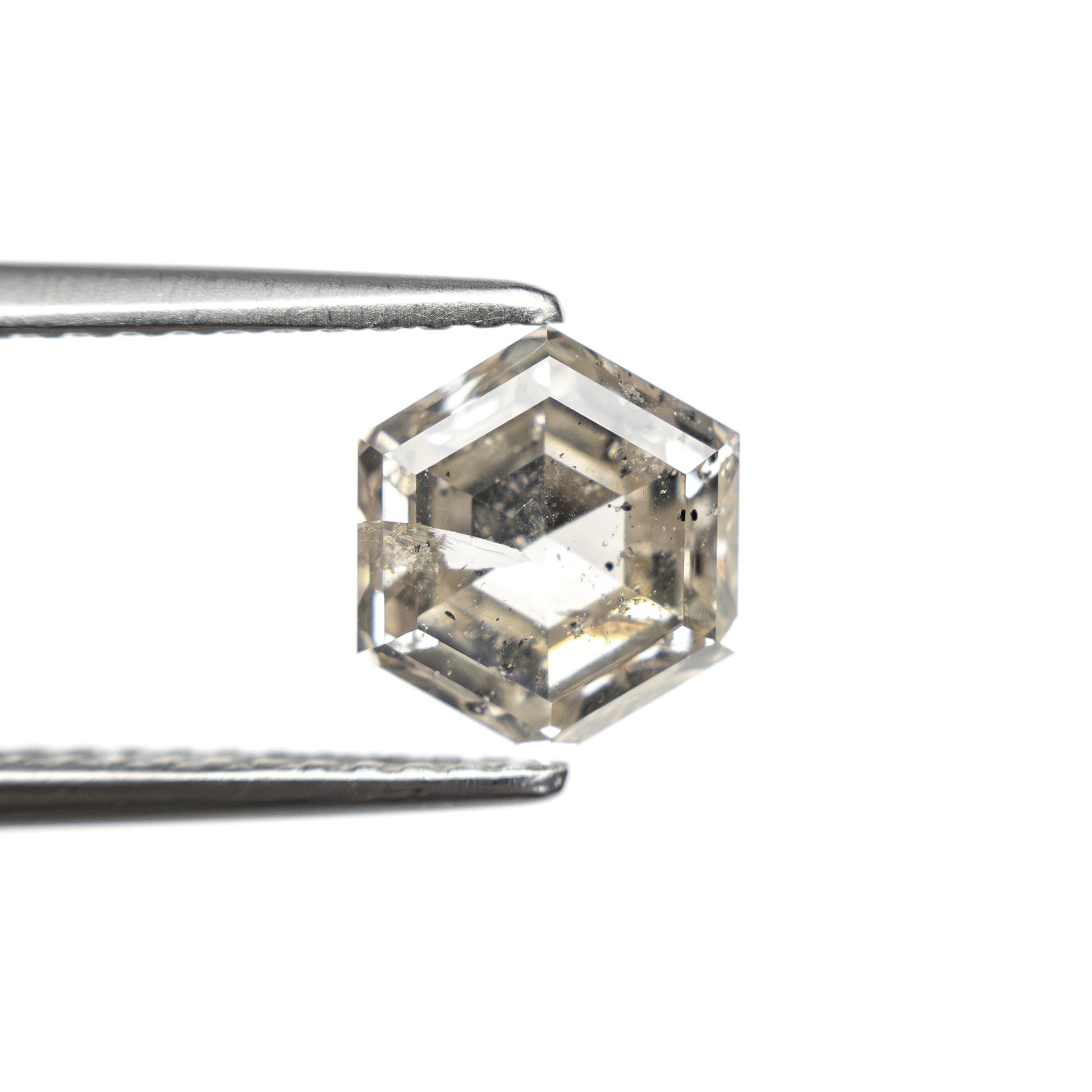 1.54ct 7.59x6.57x3.89mm ヘキサゴンローズカット 27537-06