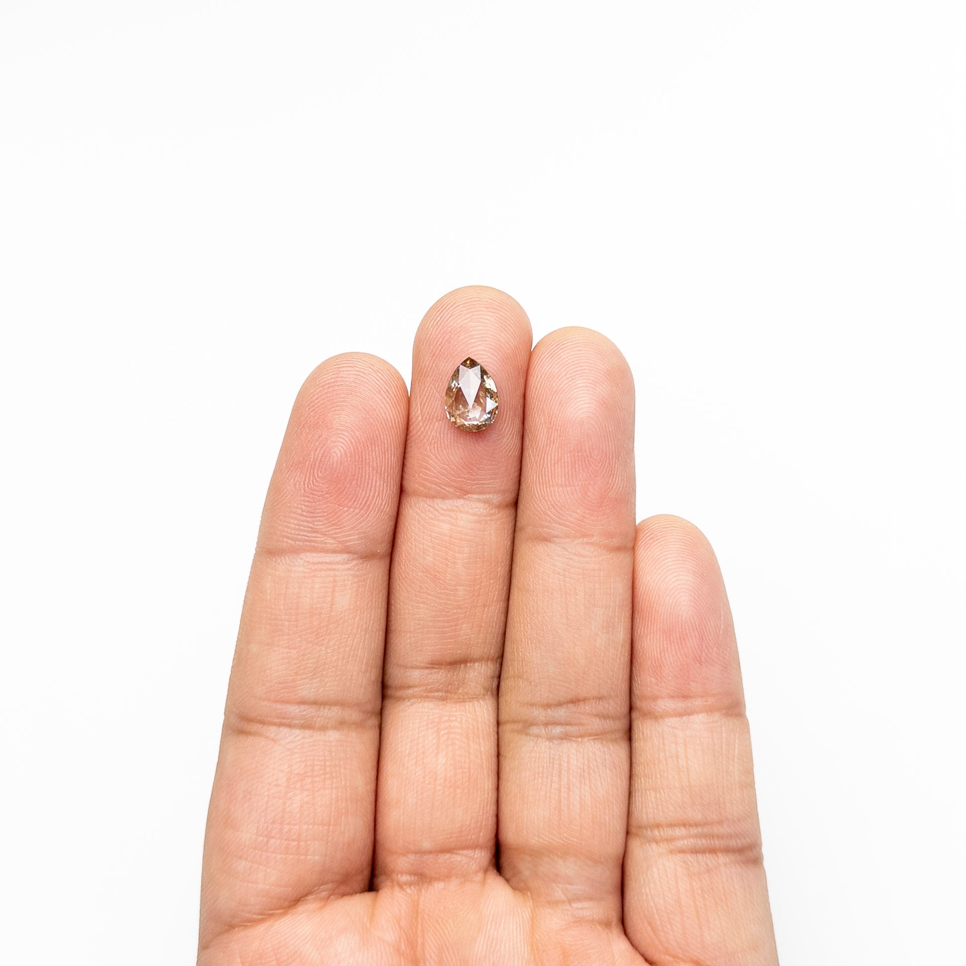 1.25ct 9.09x6.61x2.53mm ペアローズカット 27537-23