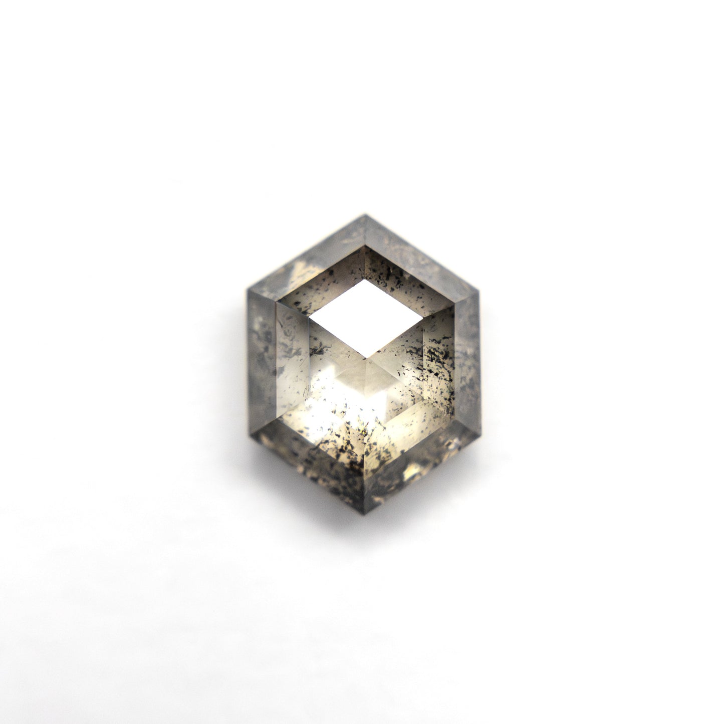 1.27ct 7.46x5.75x3.32mm ヘキサゴンローズカット 27537-57