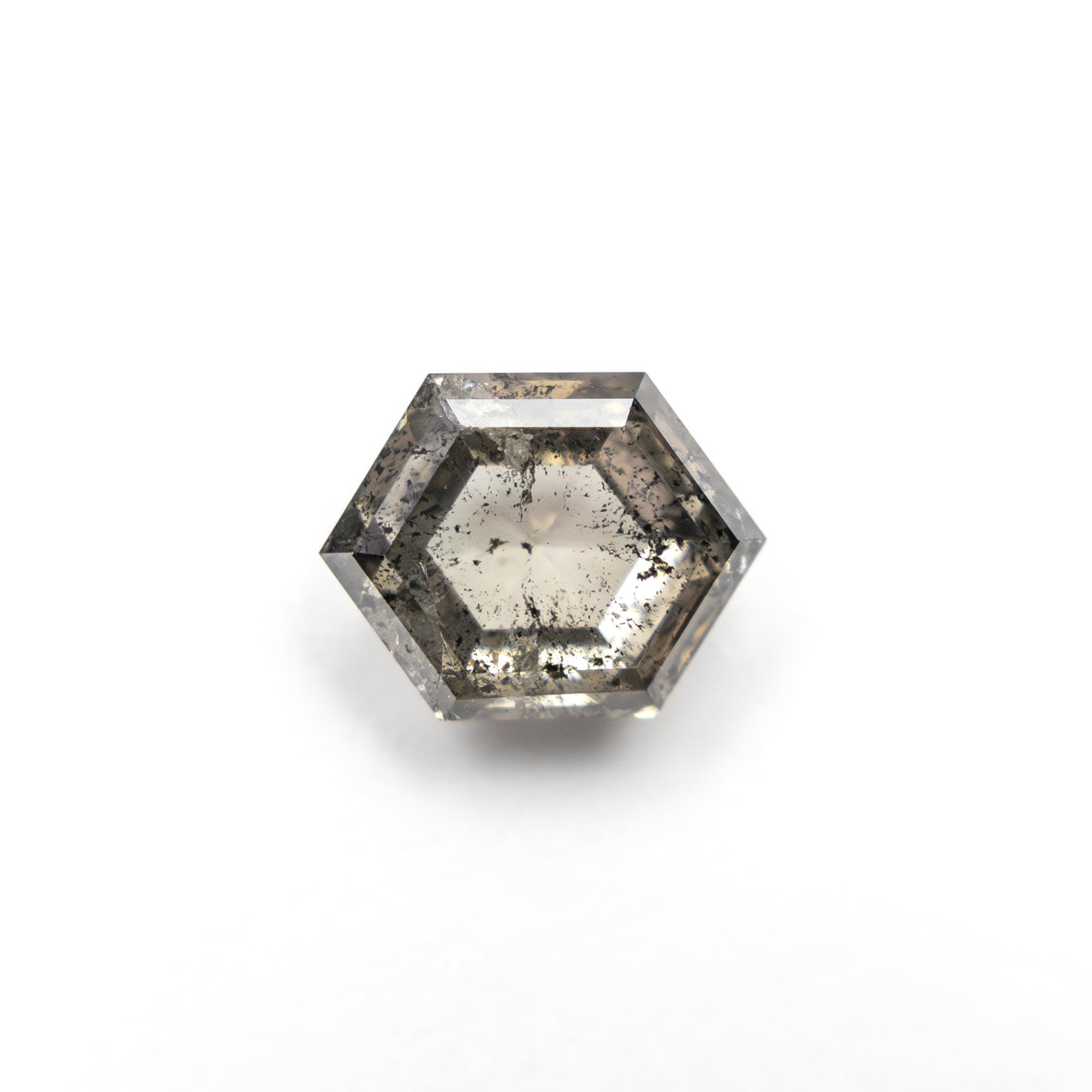 1.27ct 7.46x5.75x3.32mm ヘキサゴンローズカット 27537-57
