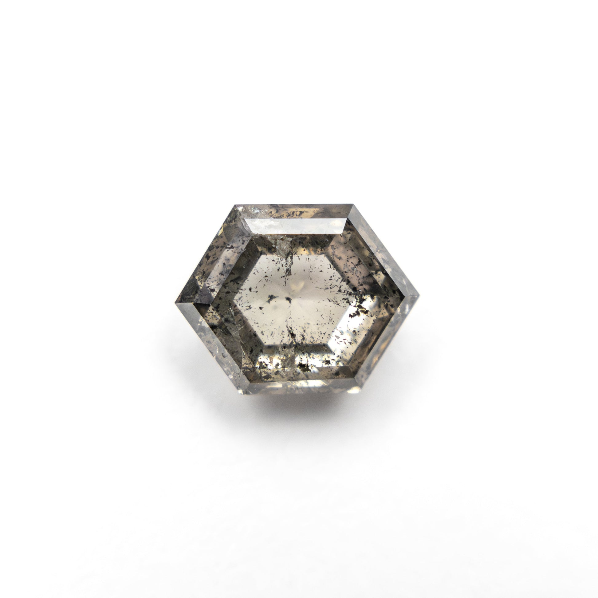 1.27ct 7.46x5.75x3.32mm ヘキサゴンローズカット 27537-57