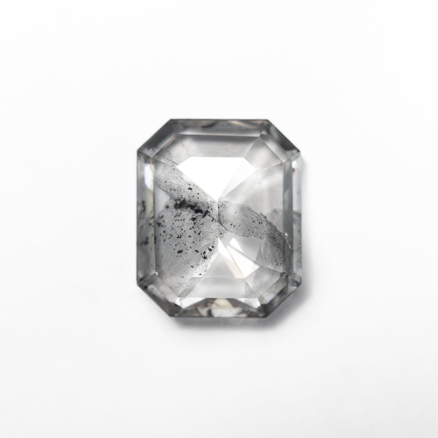 1.16カラット 7.26x6.03x2.29mm カットコーナーレクタングルローズカット 27538-01