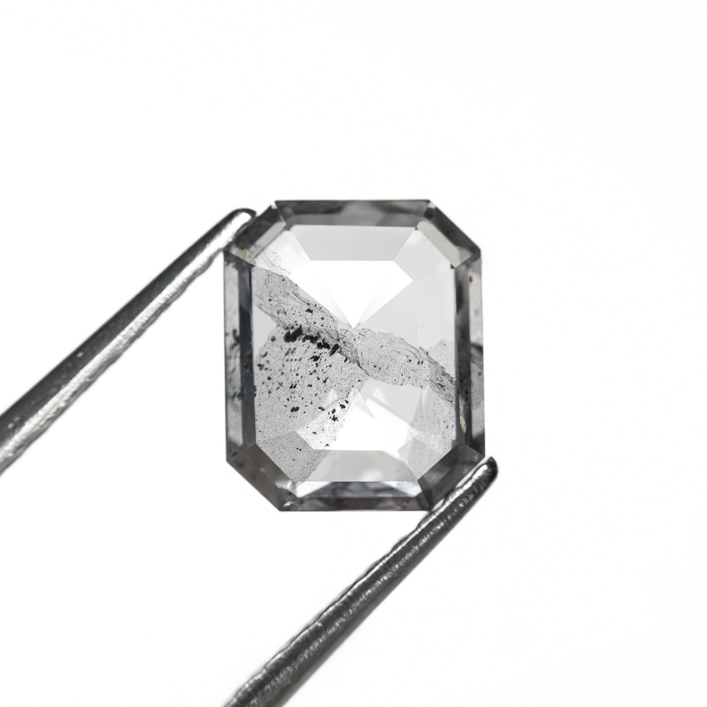 1.16カラット 7.26x6.03x2.29mm カットコーナーレクタングルローズカット 27538-01