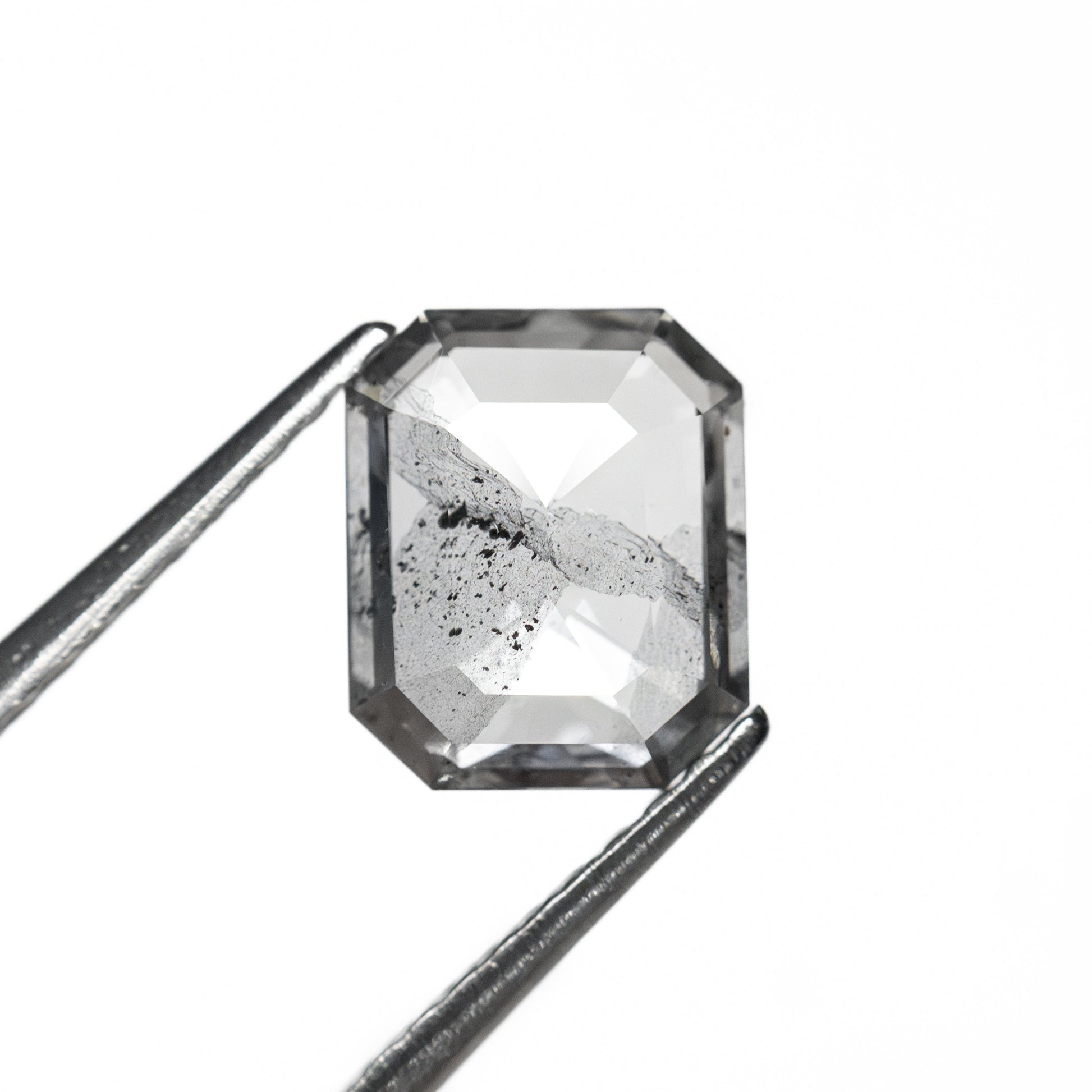 1.16カラット 7.26x6.03x2.29mm カットコーナーレクタングルローズカット 27538-01