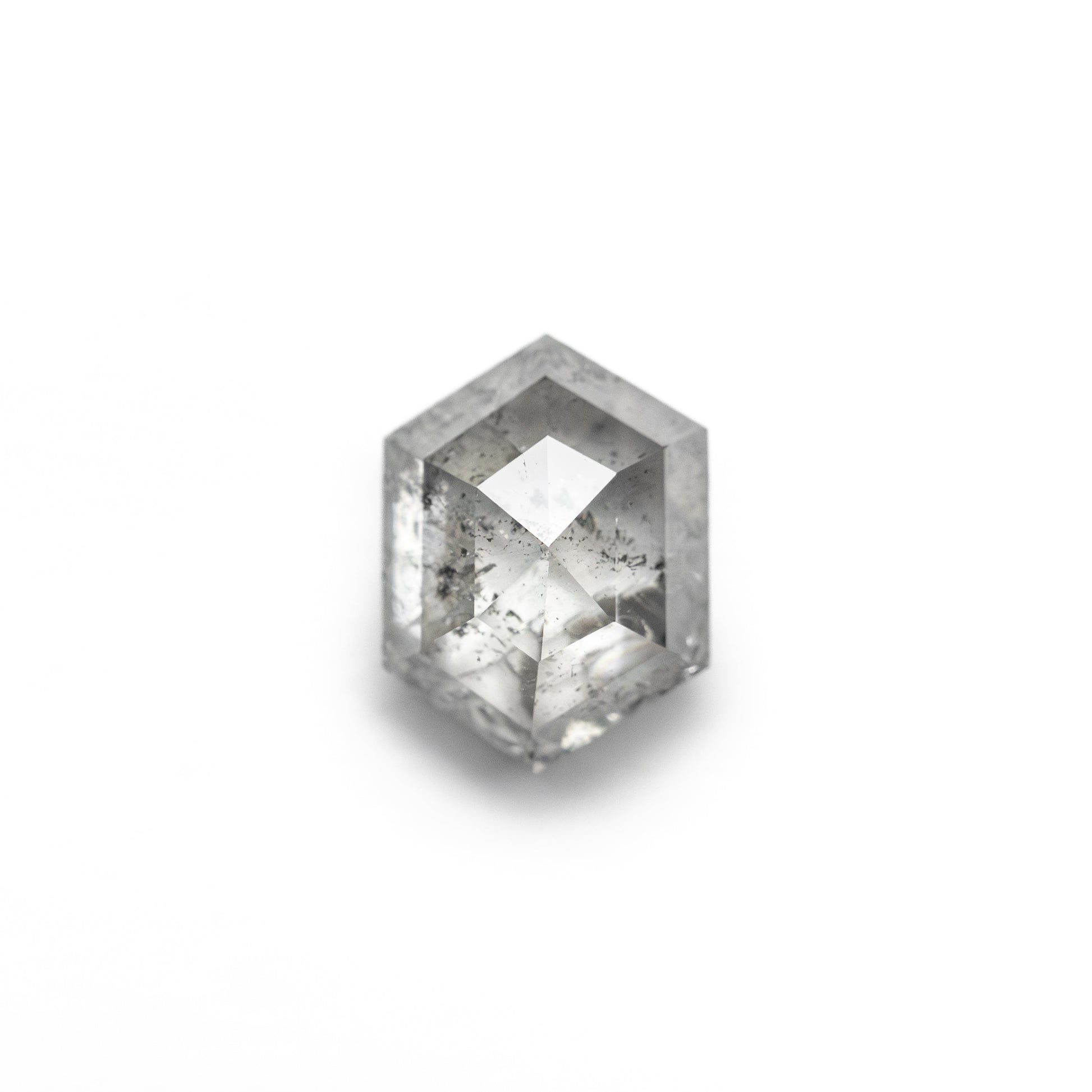 0.96ct 6.77x5.05x3.33mm ヘキサゴンローズカット 27538-06