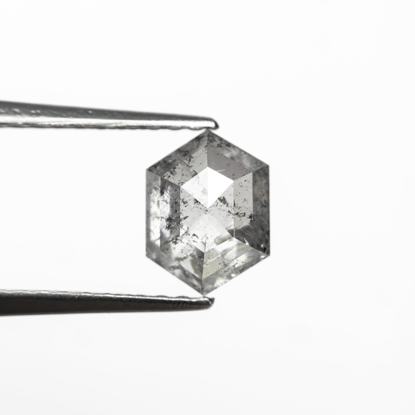 0.96ct 6.77x5.05x3.33mm ヘキサゴンローズカット 27538-06