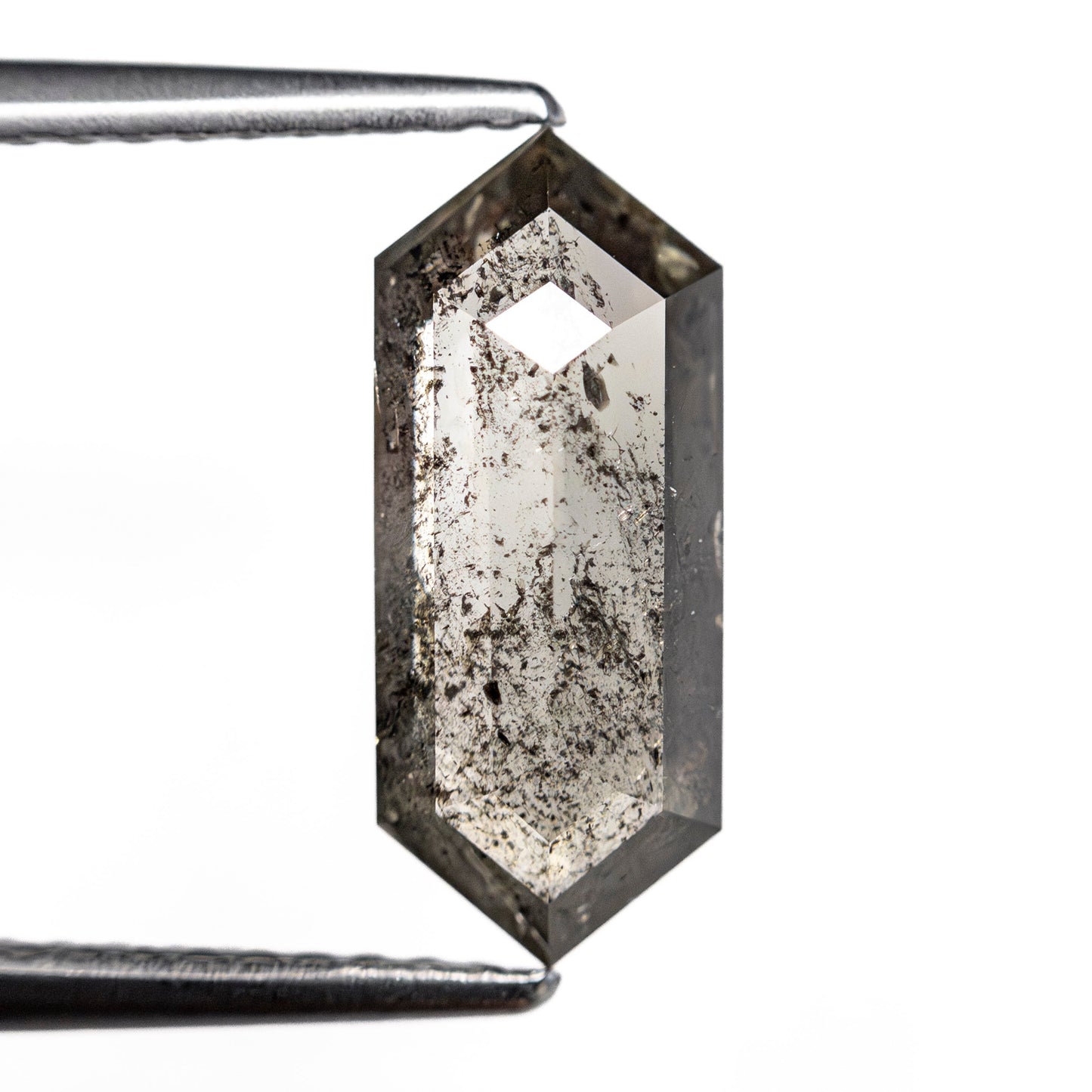 2.19カラット 12.67x5.30x3.21mm ヘキサゴンローズカット 27538-55