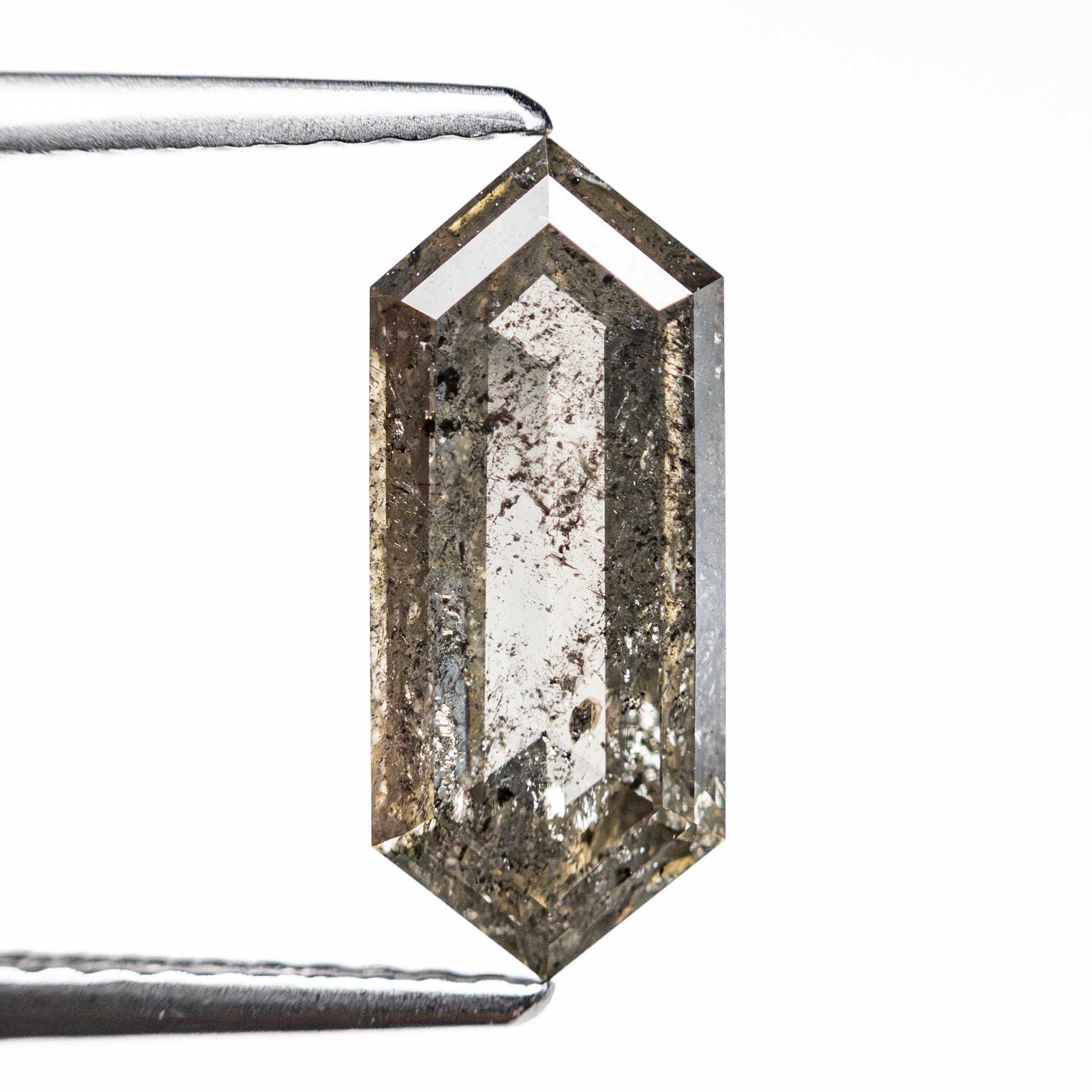 2.19カラット 12.67x5.30x3.21mm ヘキサゴンローズカット 27538-55