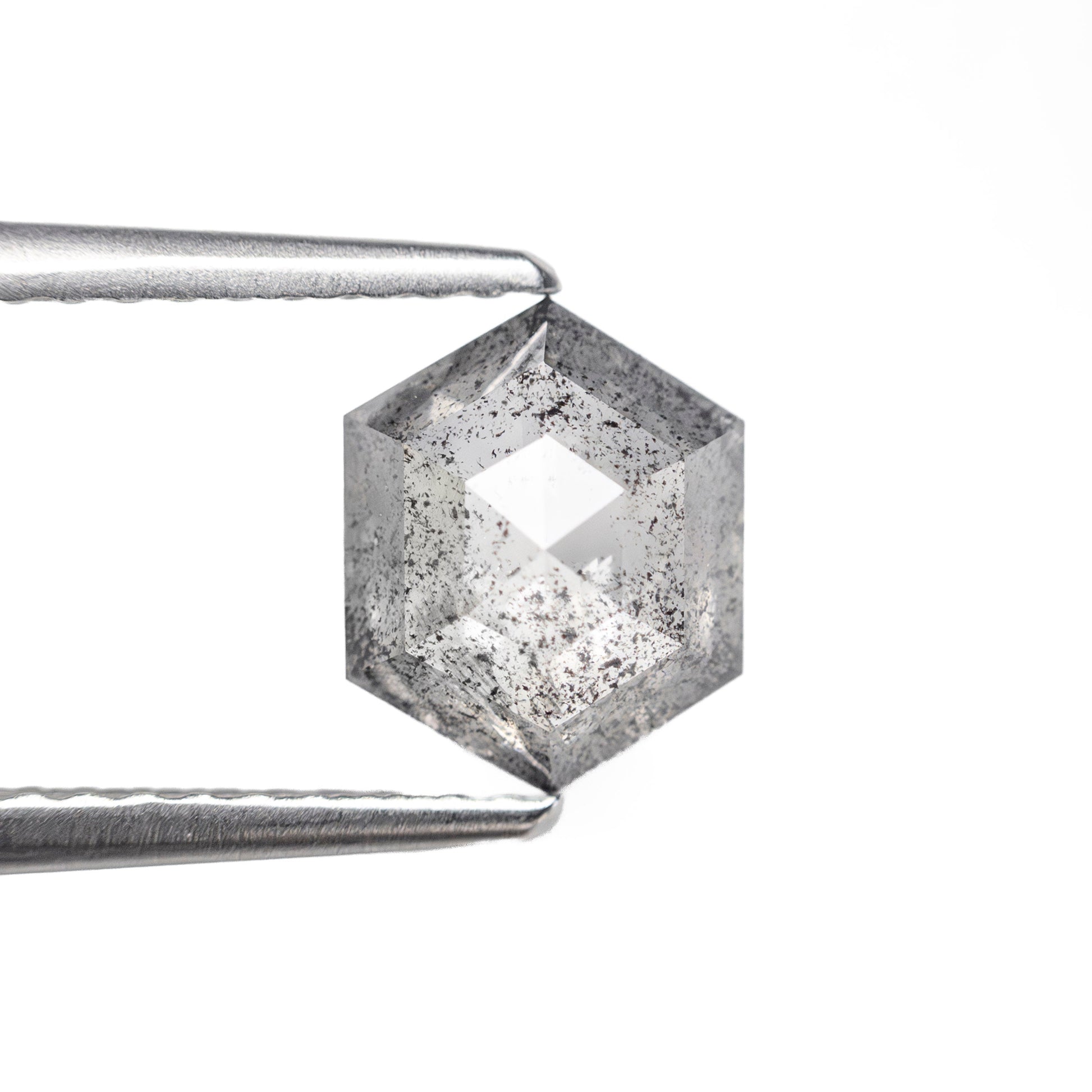 1.11カラット 7.71x6.23x2.93mm ヘキサゴンローズカット 27538-57