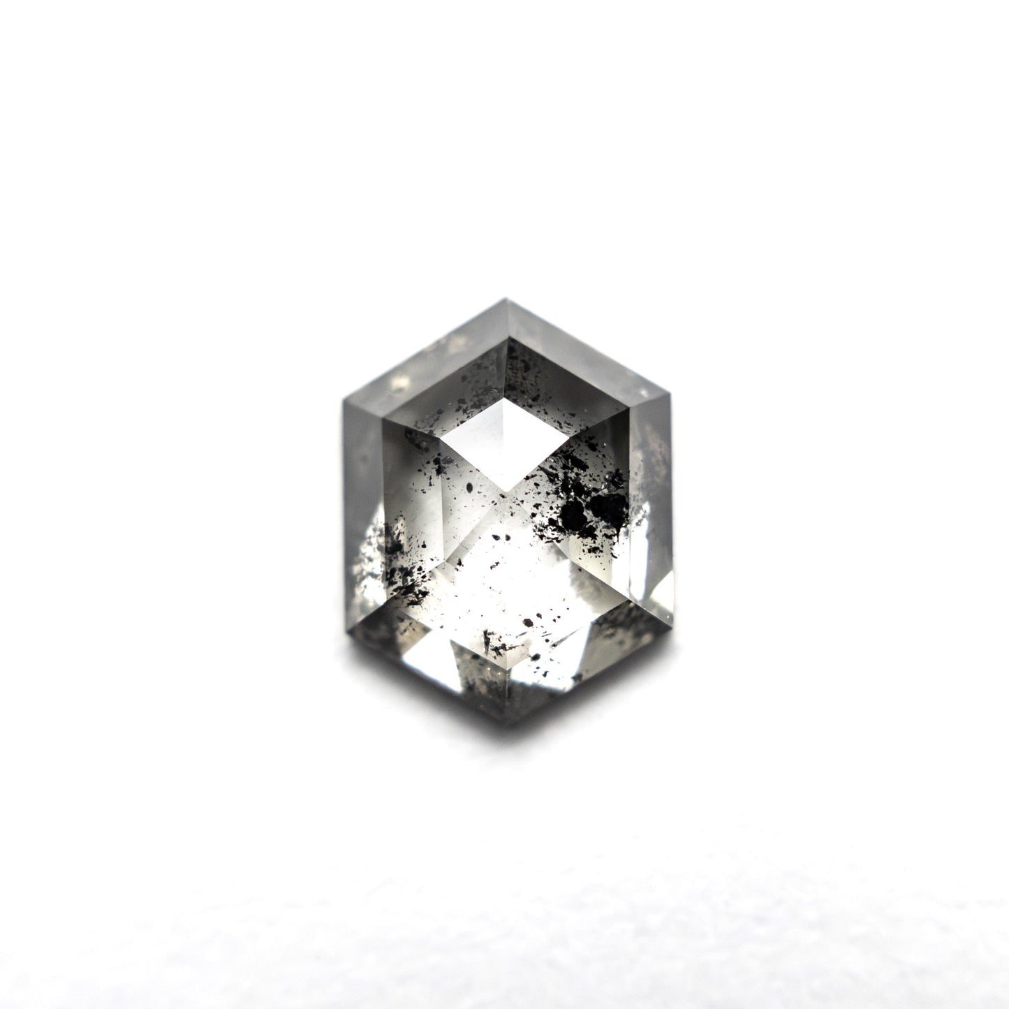 1.09ct 7.88x6.09x2.65mm ヘキサゴンローズカット 27539-08
