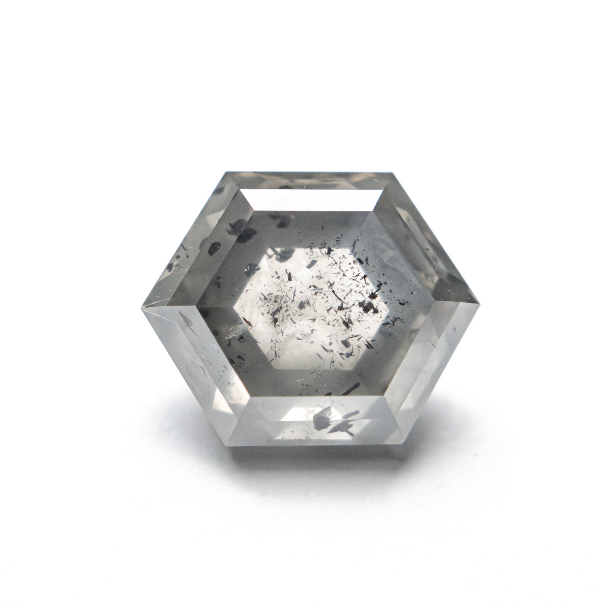 3.70ct 10.08x8.19x5.15mm ヘキサゴンステップカット 27539-09