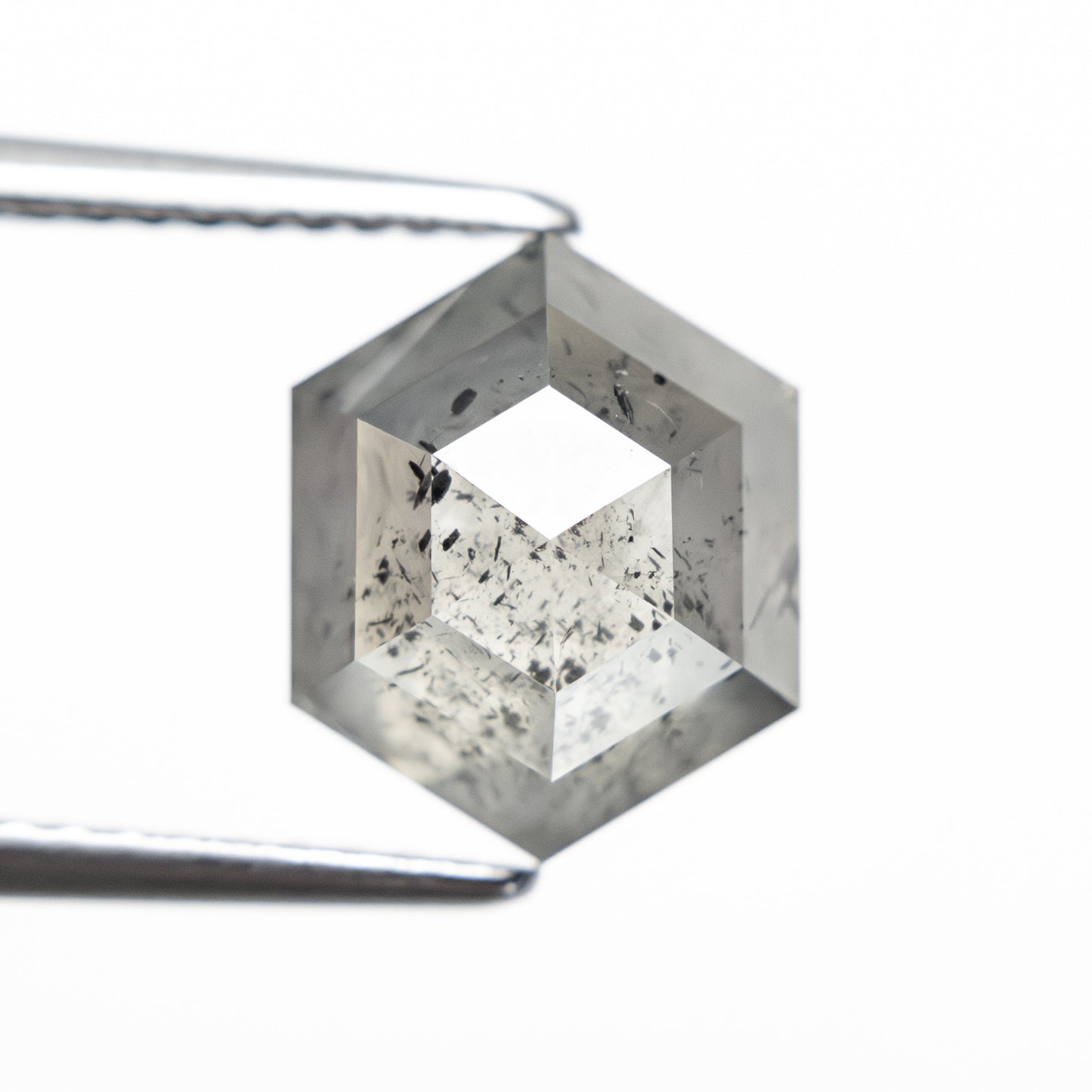 3.70ct 10.08x8.19x5.15mm ヘキサゴンステップカット 27539-09