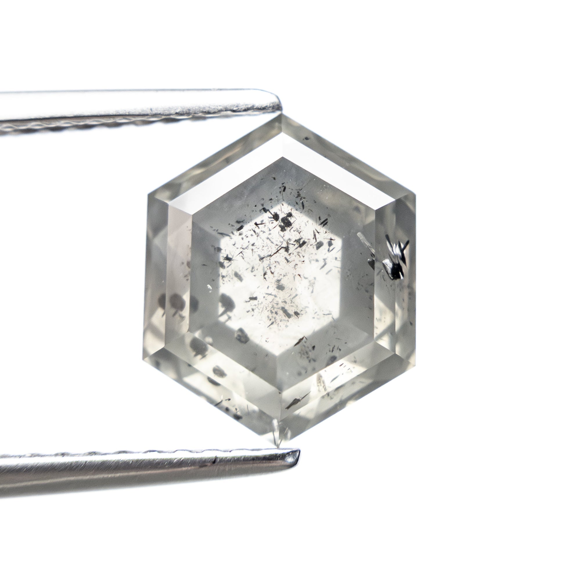 3.70ct 10.08x8.19x5.15mm ヘキサゴンステップカット 27539-09