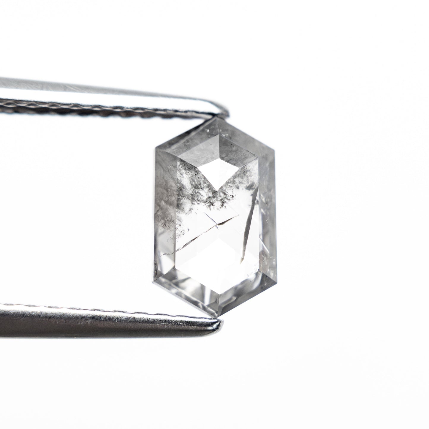 1.12カラット 8.40x5.11x2.63mm ヘキサゴン ローズカット 27539-10