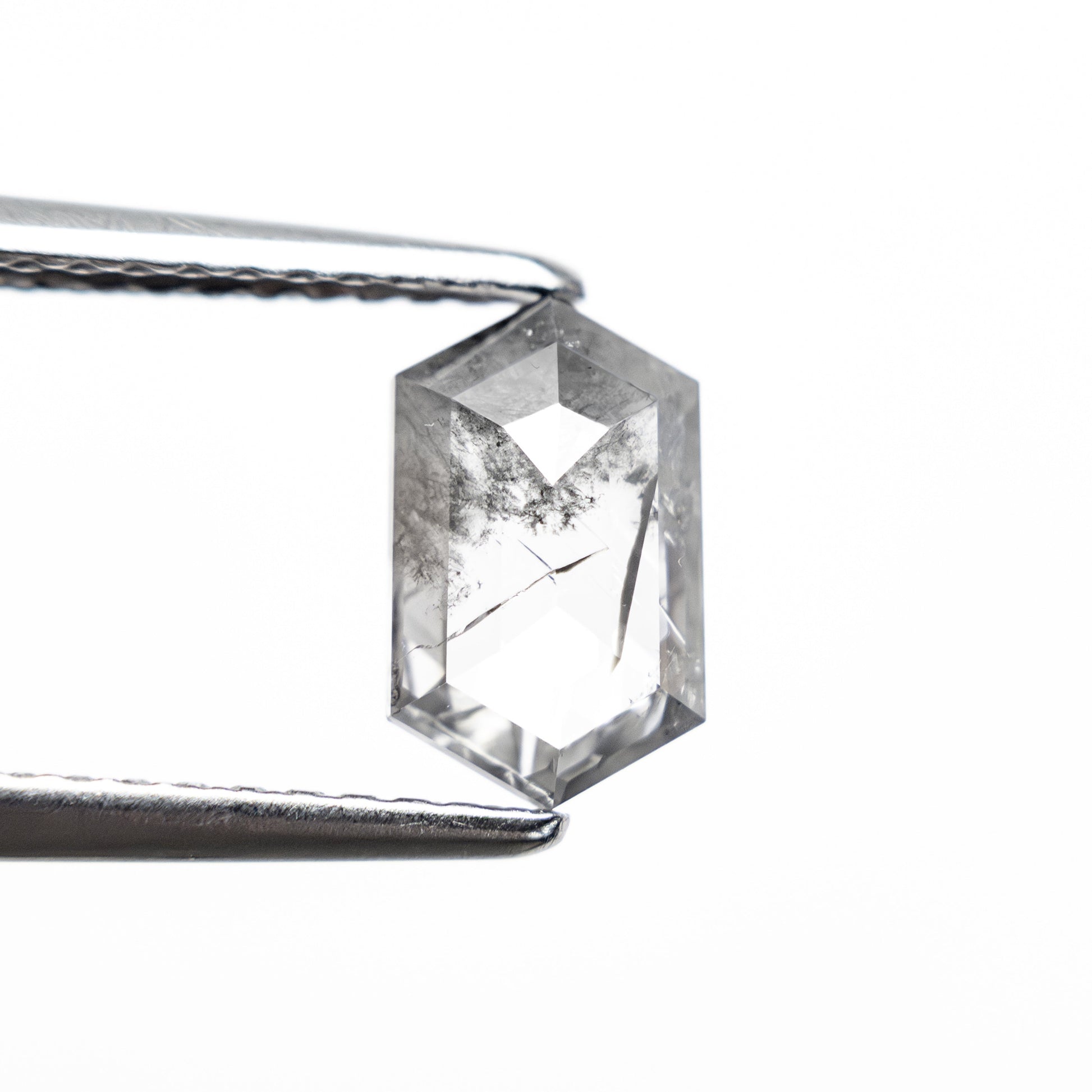 1.12カラット 8.40x5.11x2.63mm ヘキサゴン ローズカット 27539-10