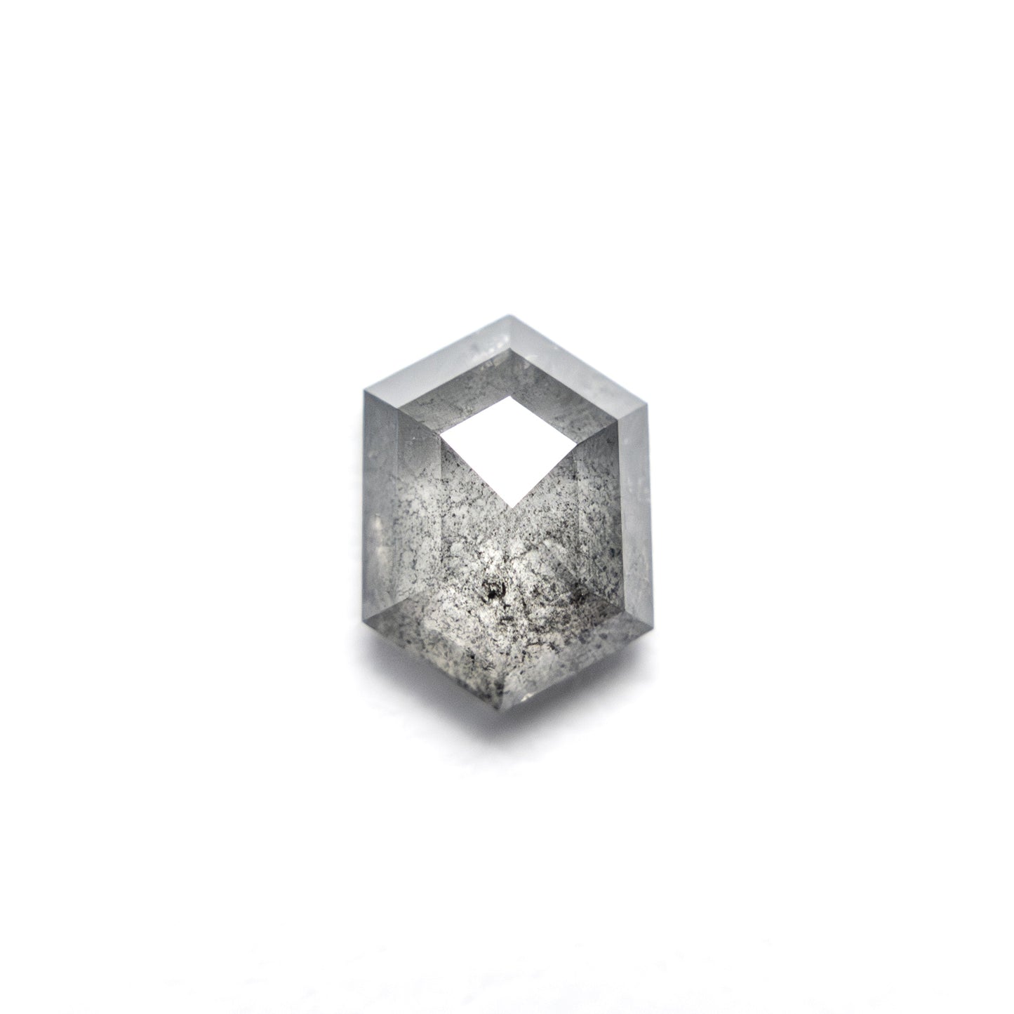 0.87ct 6.98x5.12x2.65mm ヘキサゴンローズカット 27539-11